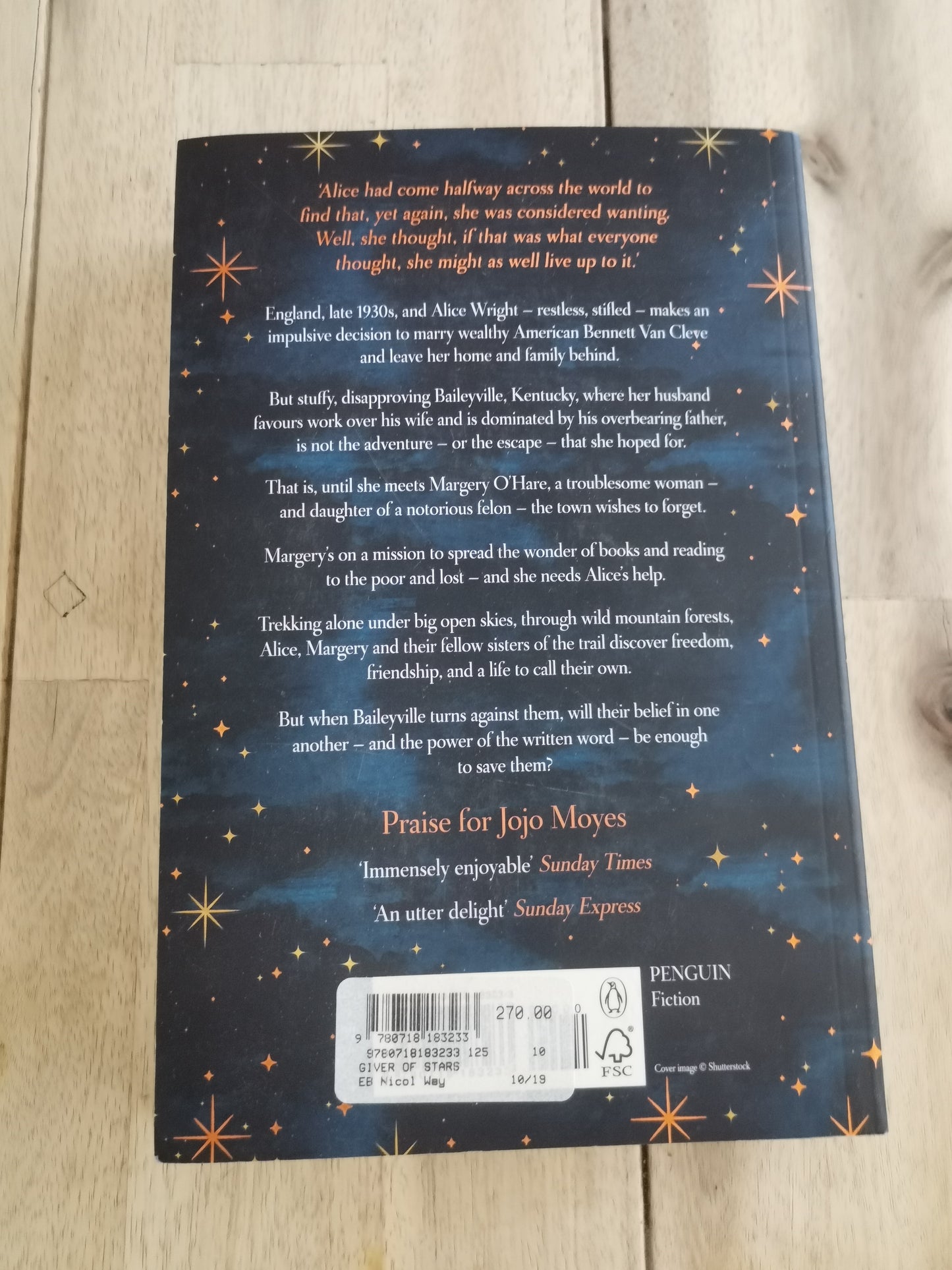 The Giver of Stars by Jojo Moyes
