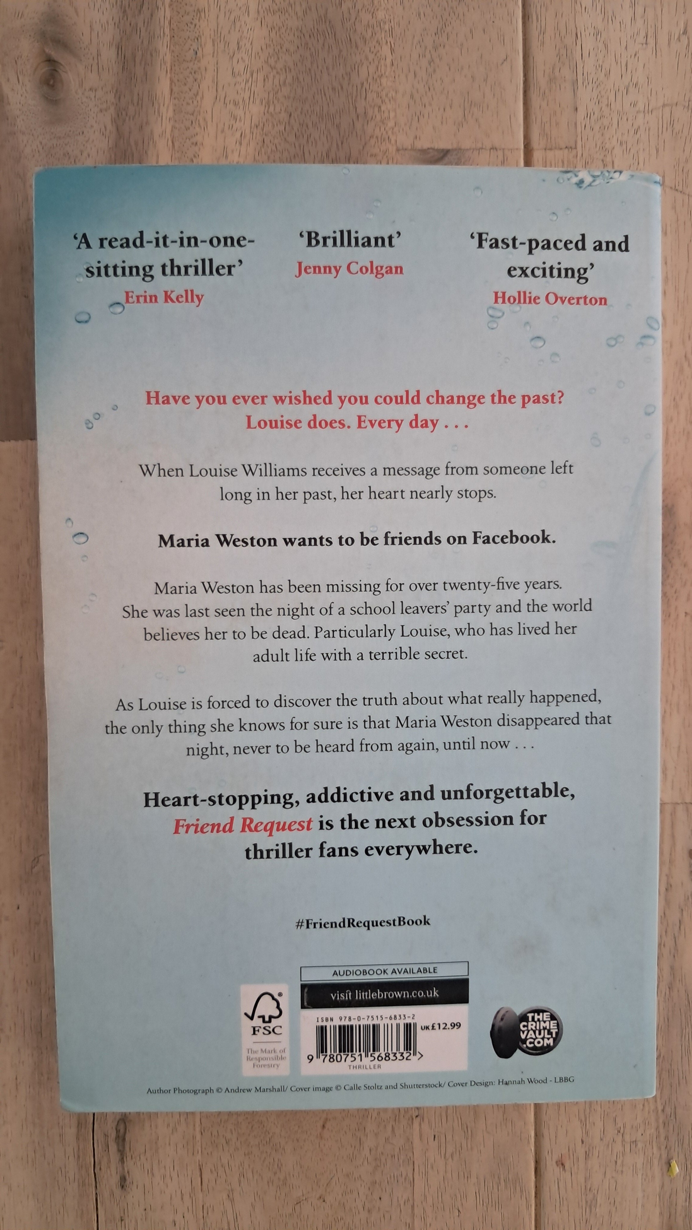 Friend Request – Laura Marshall
