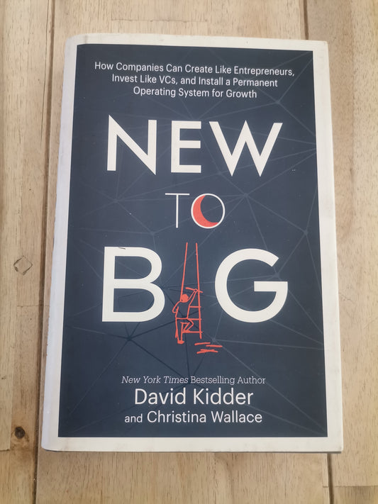 New to Big by David Kidder, and Christina Wallace.