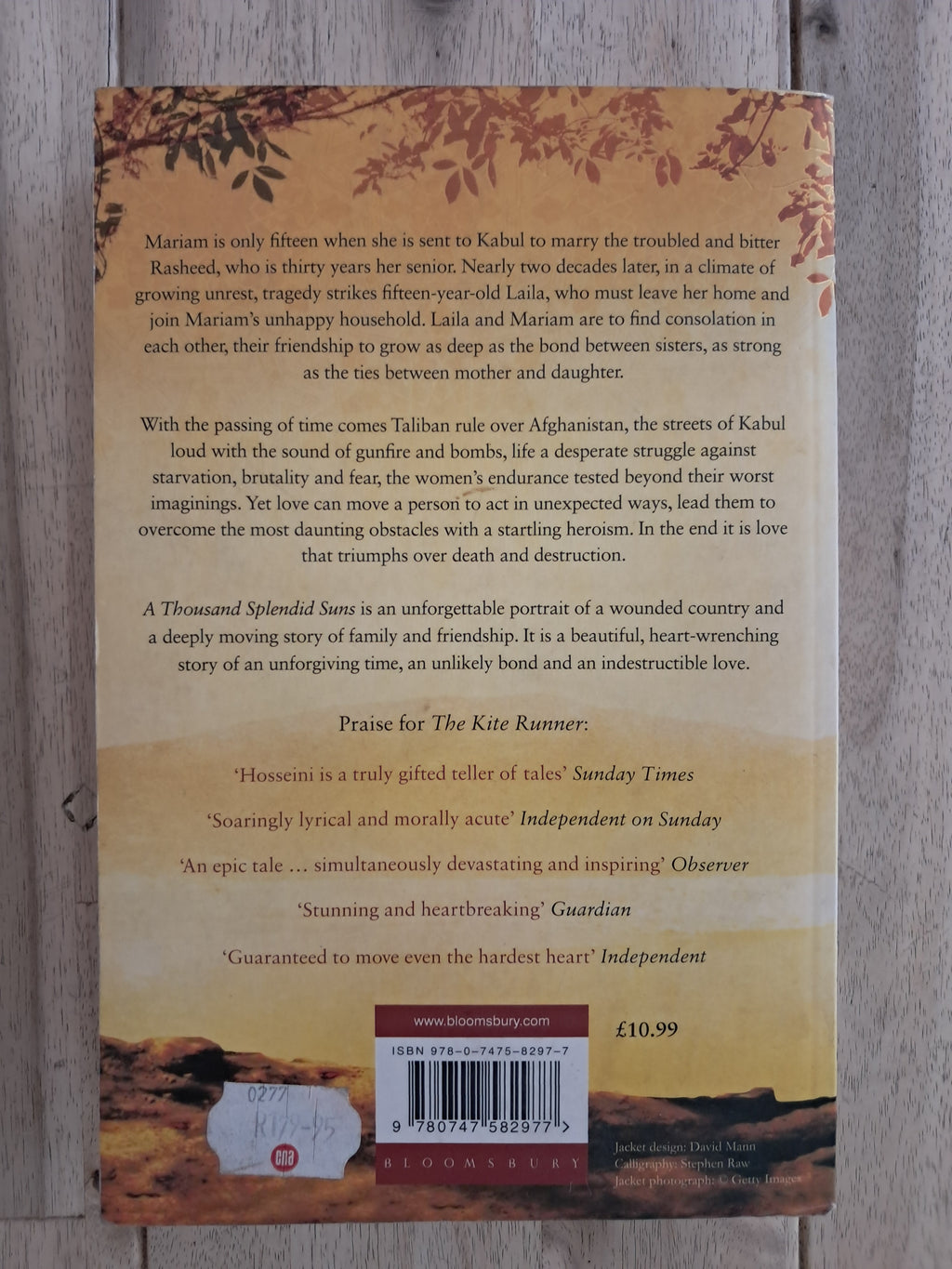 A Thousand Splendid Suns – Khaled Hosseini