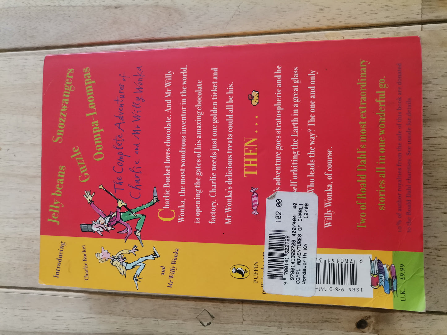 The Complete Adventures Of Charlie and Mr Willy Wonka Roald Dahl