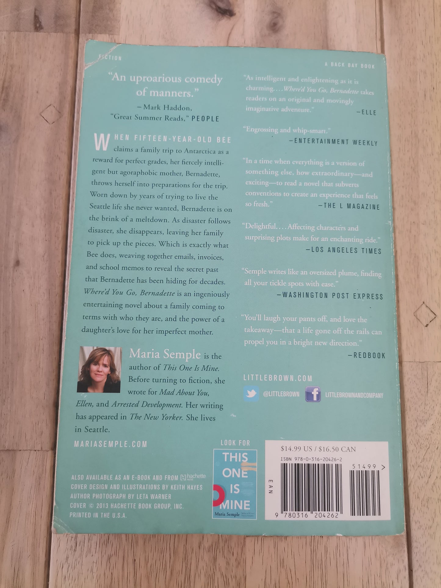 Where'd You Go, Bernadette by Maria Semple