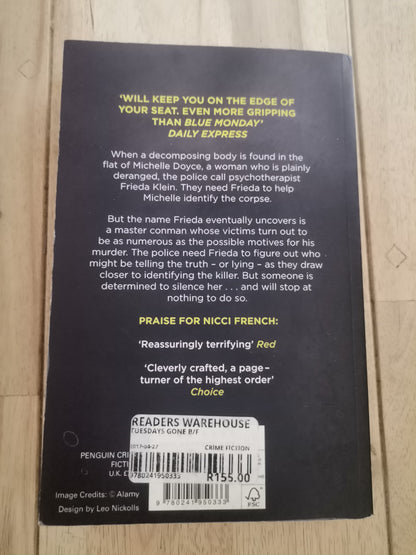 Tuesday's Gone by Nicci French