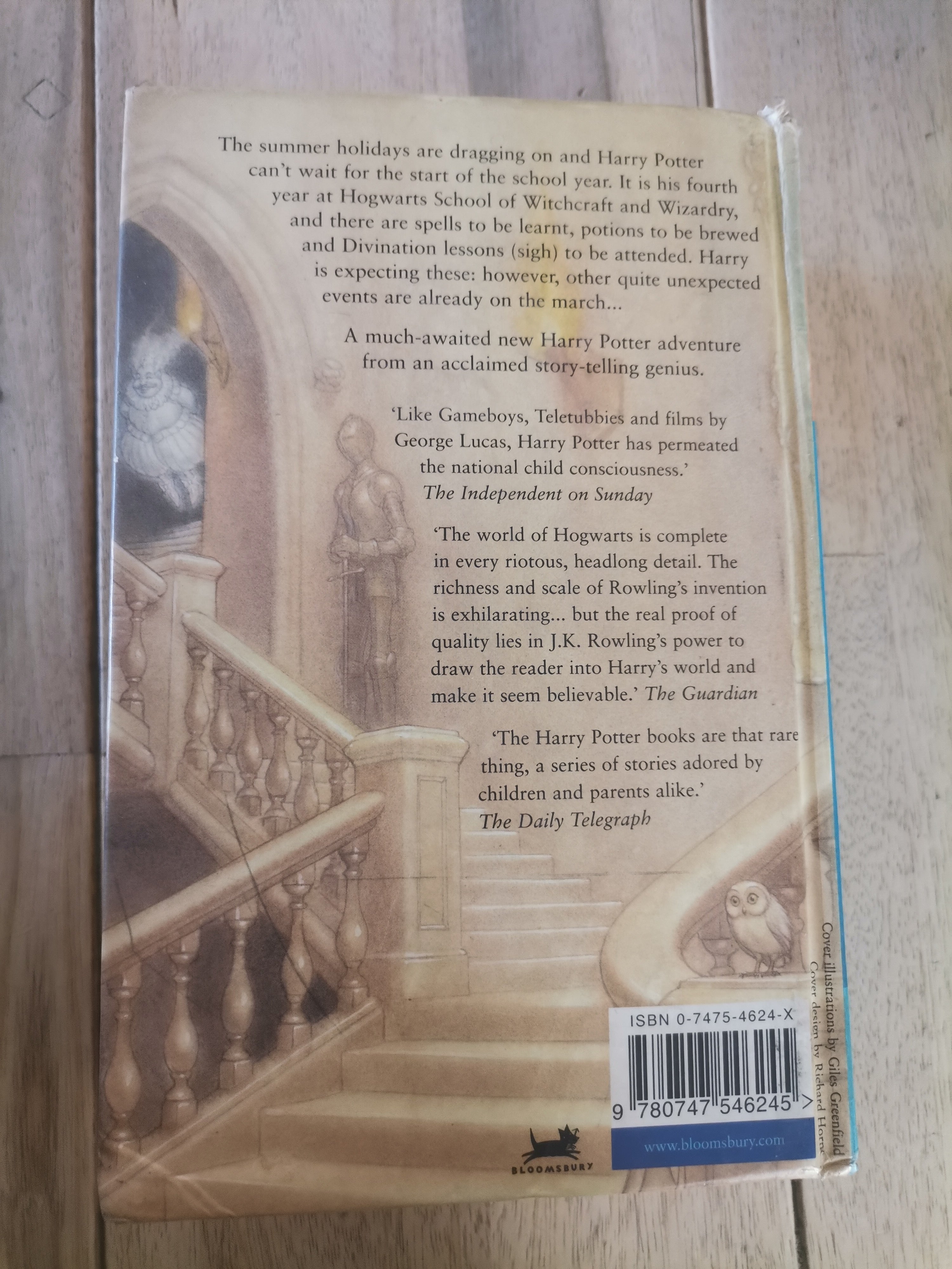 Harry Potter and the Goblet of Fire by J.K. Rowling - First Edition Hardcover