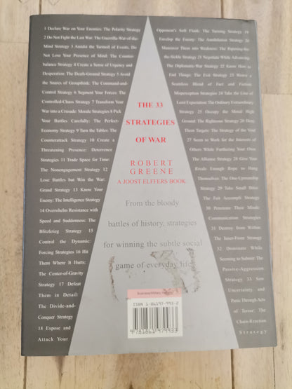 The 33 Strategies of War by Robert Greene