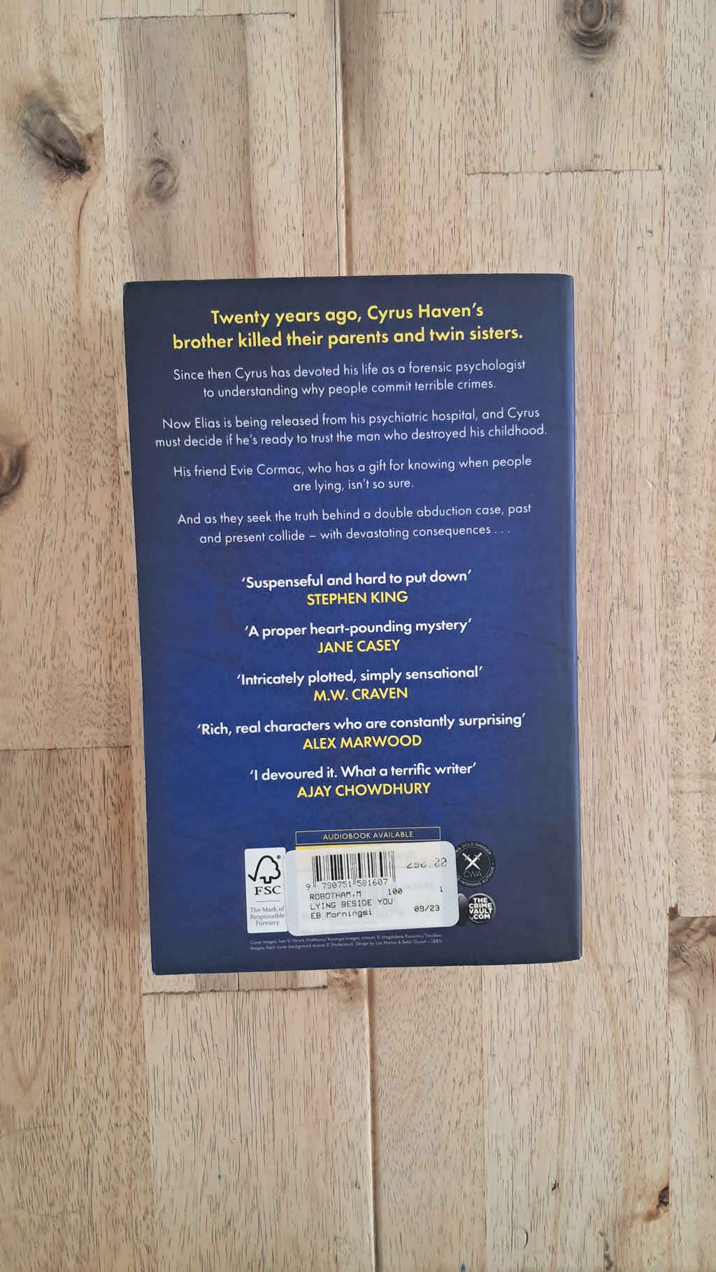 Lying Beside You – Michael Robotham