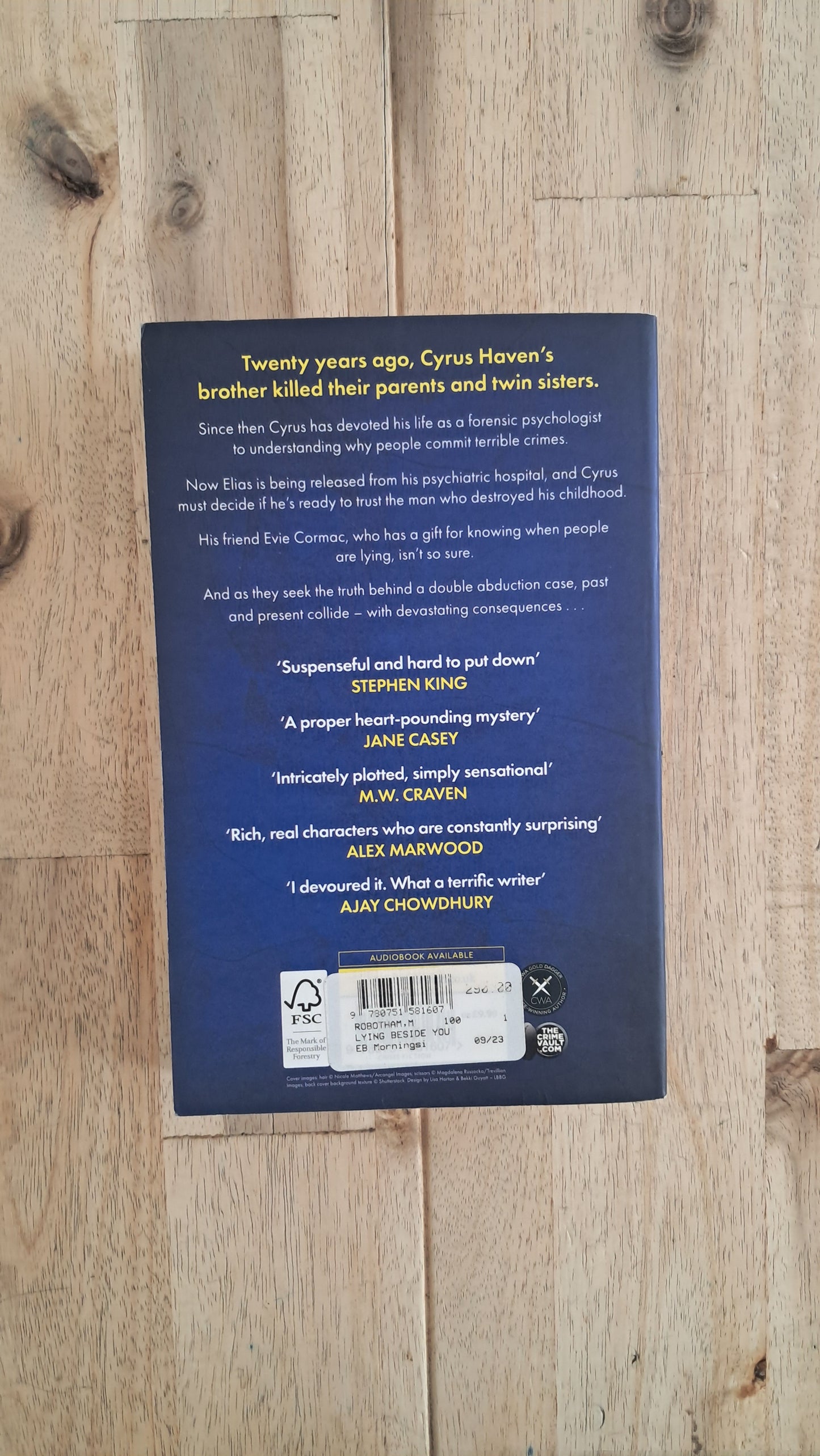 Lying Beside You – Michael Robotham