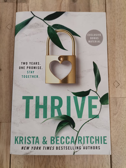 Thrive by Krista and Becca Ritchie - Paperback