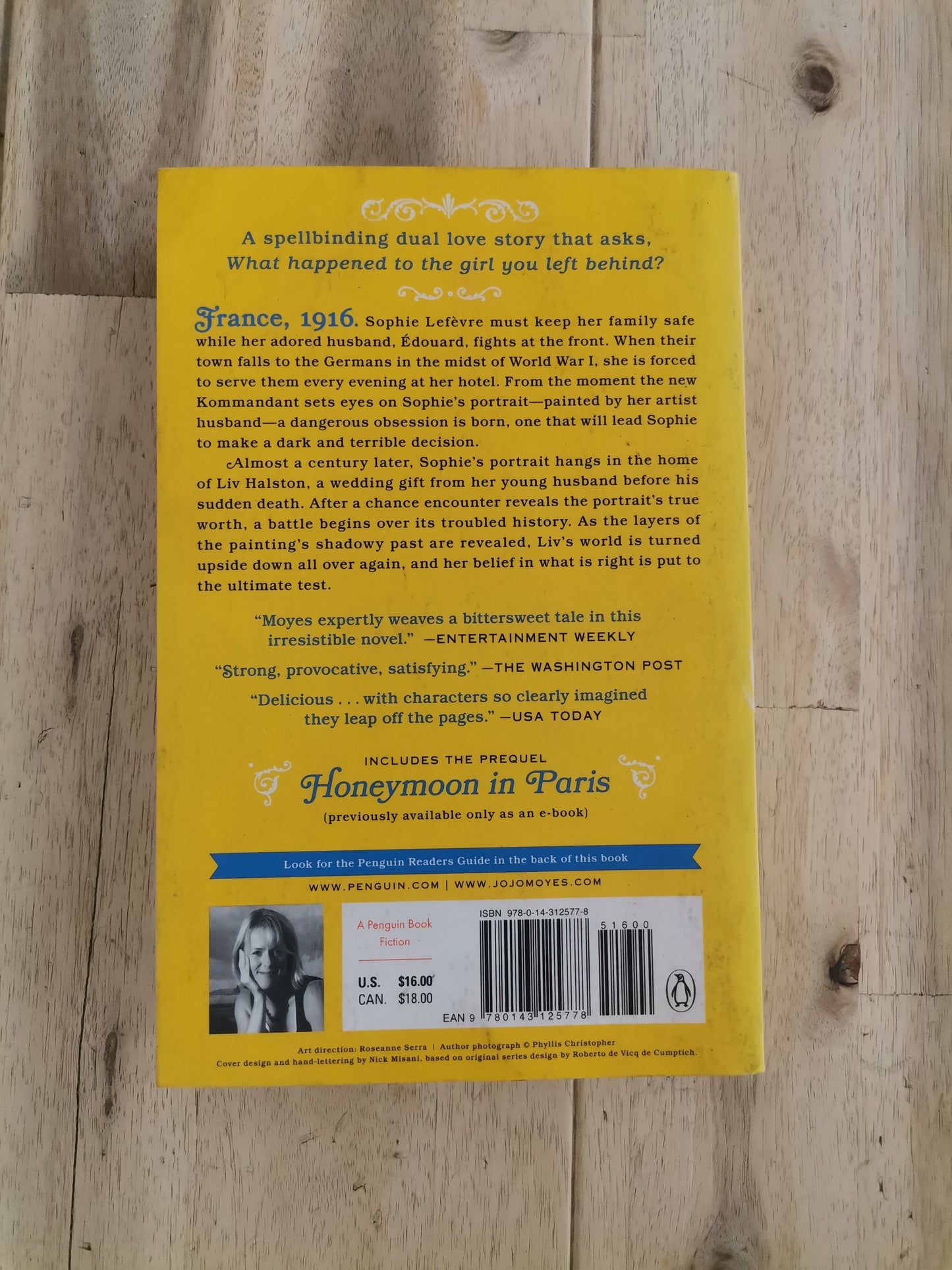The Girl You Left Behind by Jojo Moyes