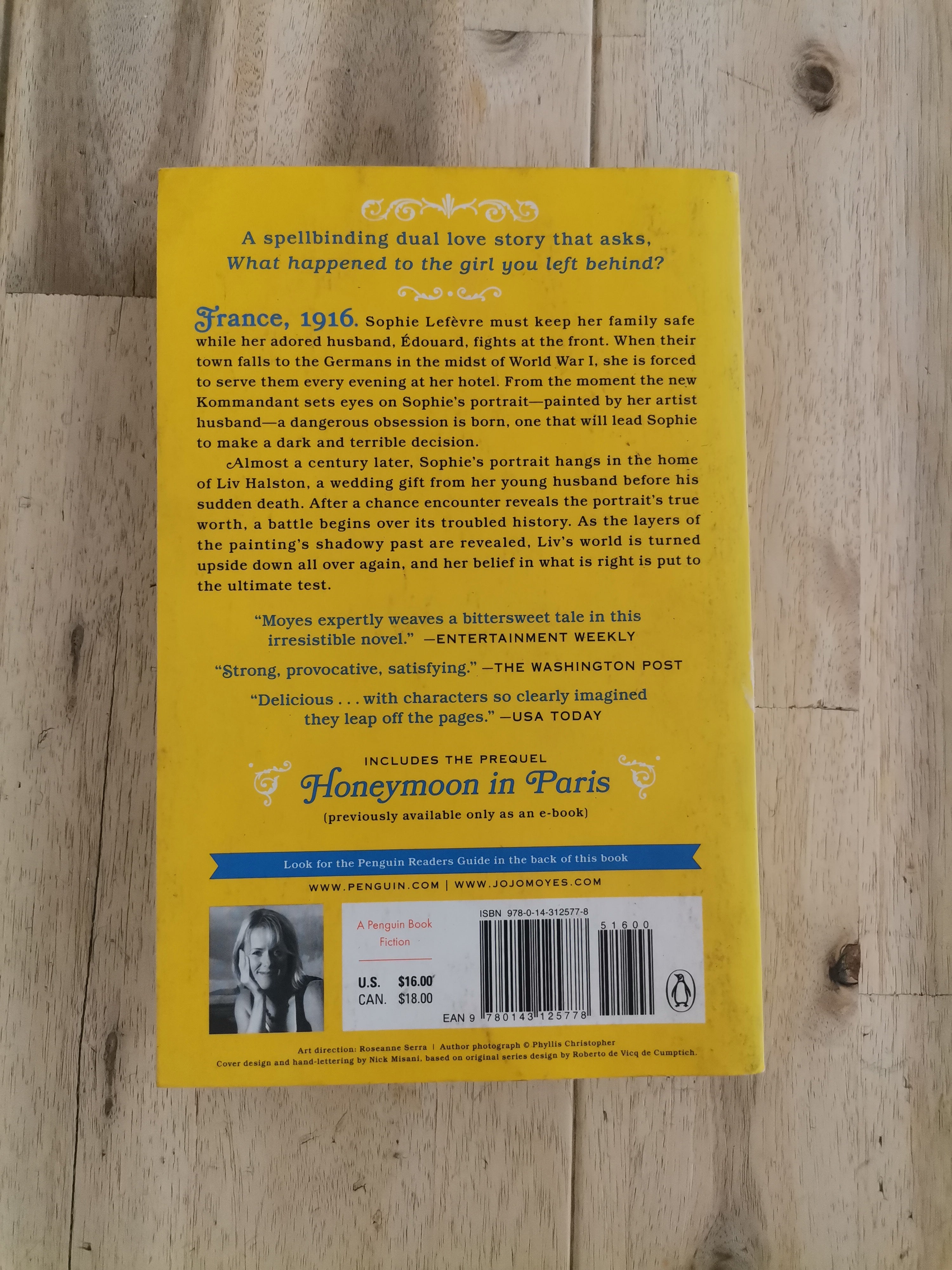 The Girl You Left Behind by Jojo Moyes