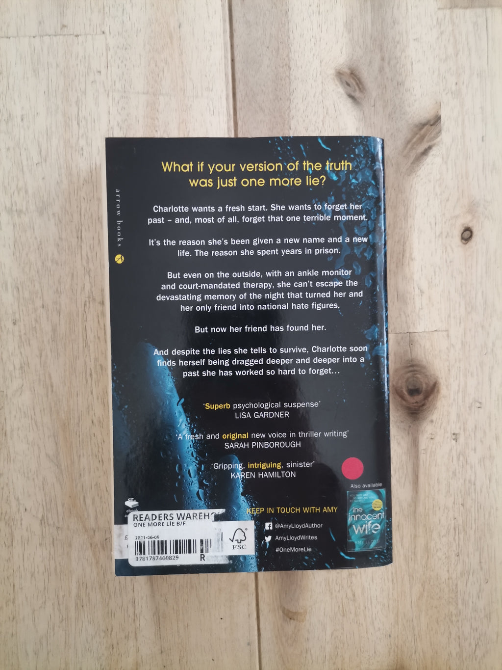 One More Lie – Amy Lloyd