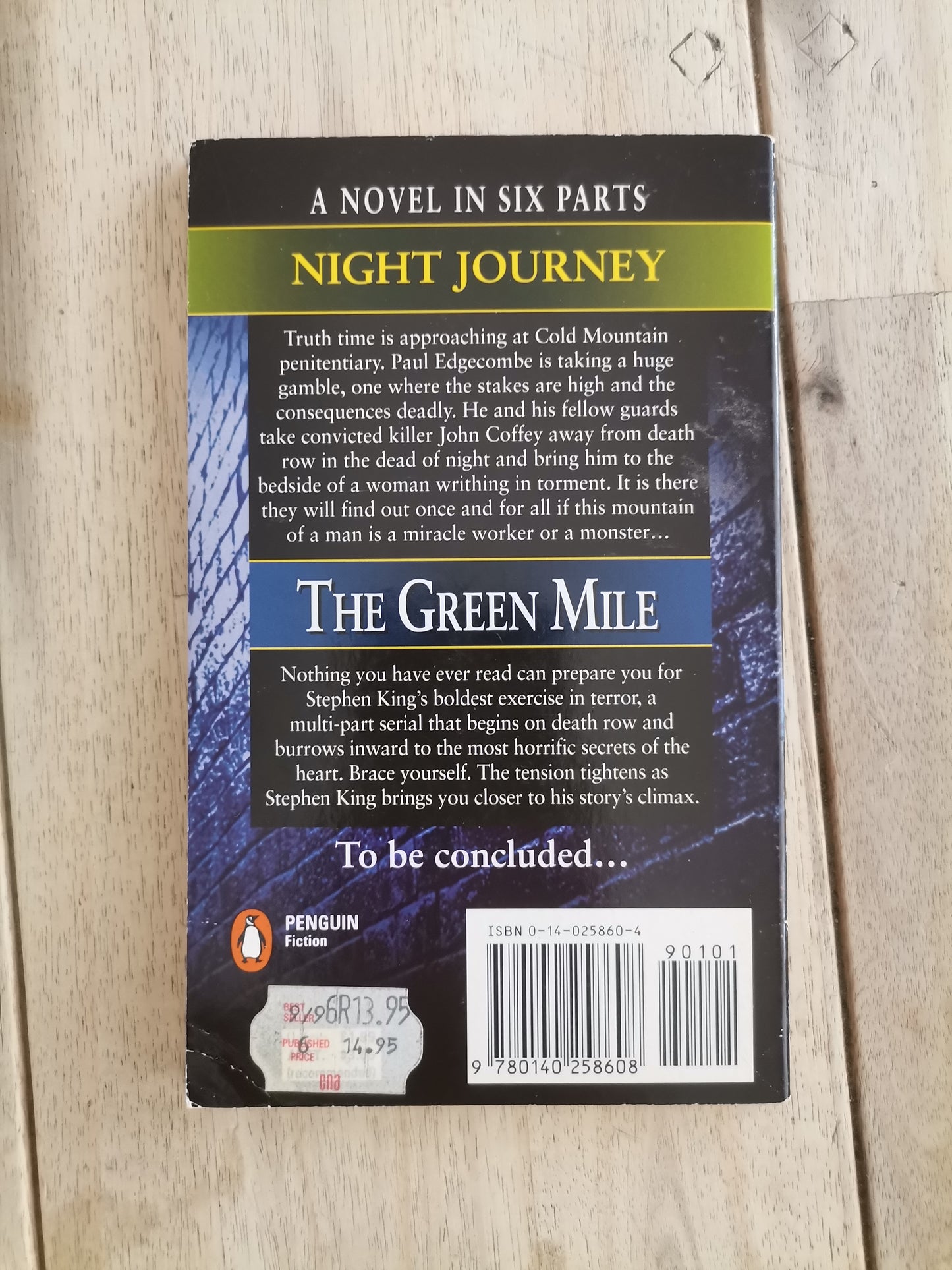 The Green Mile (Parts 1-5) by Stephen King