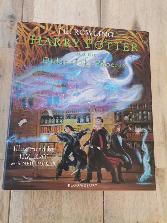 Harry Potter and the Order of the Phoenix, J.K. Rowling, illustrated by Jim Kay with Neil Pecker.