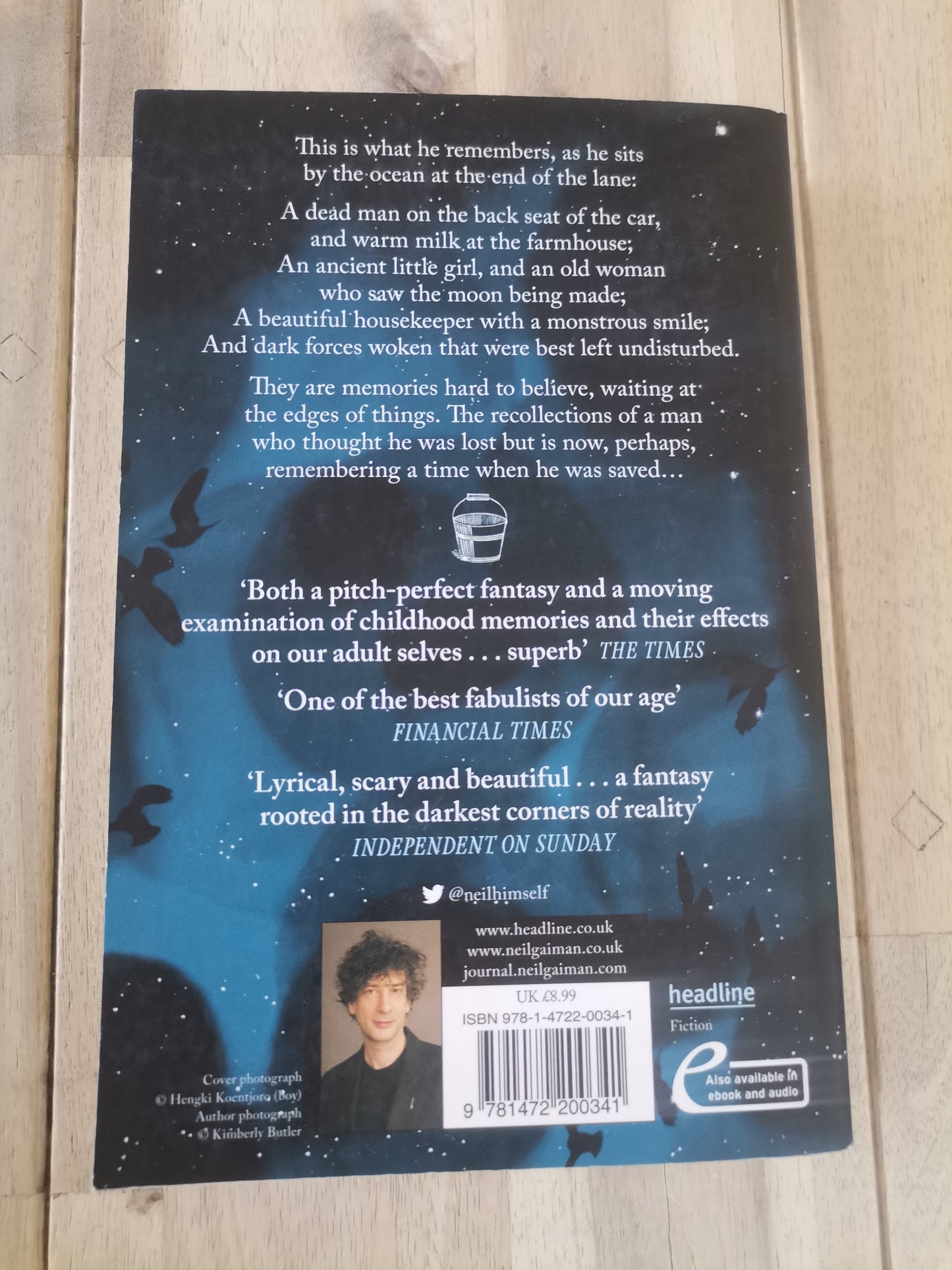 The Ocean at the End of the Lane by Neil Gaiman