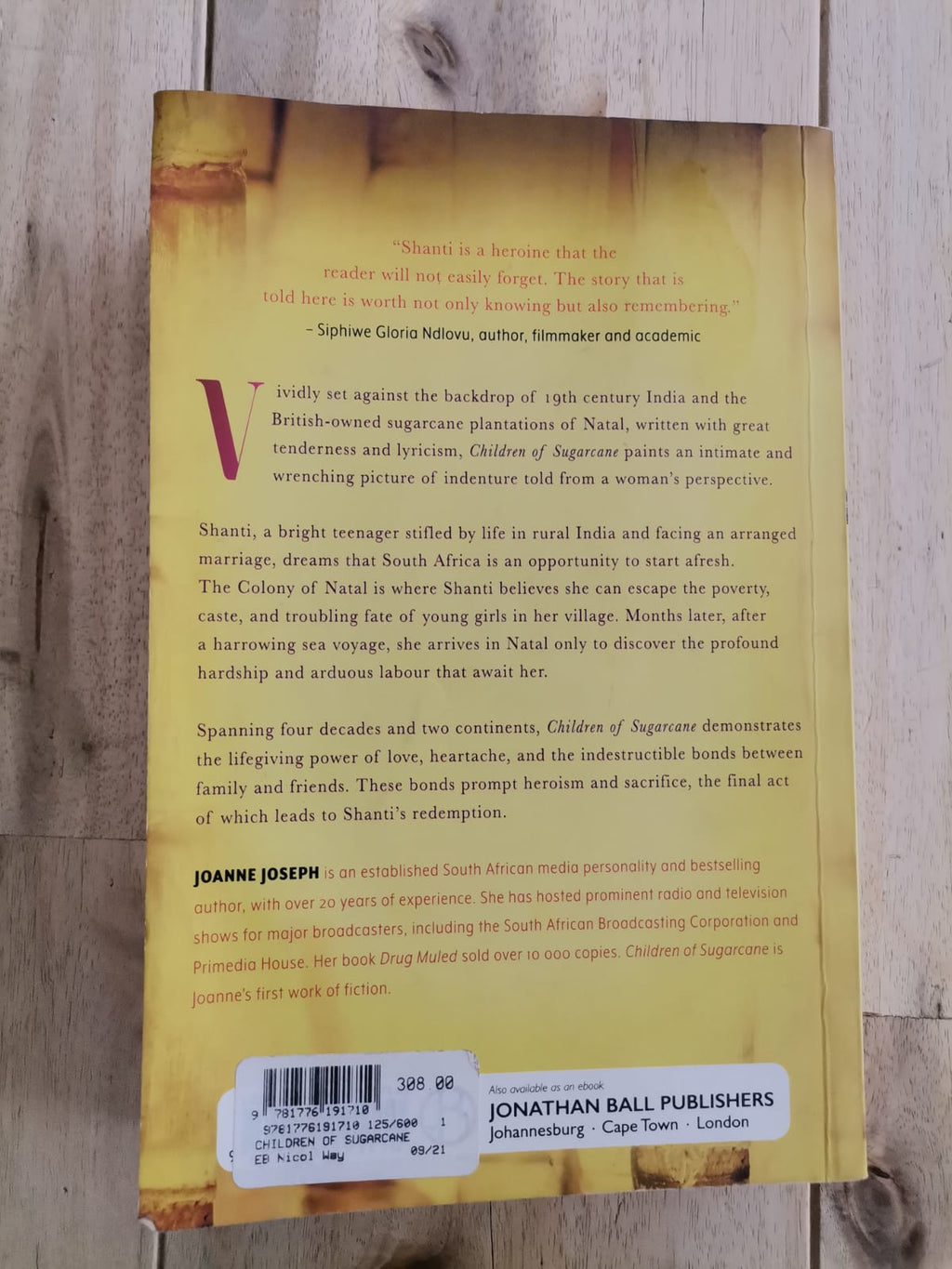 Children of Sugarcane – Joanne Joseph