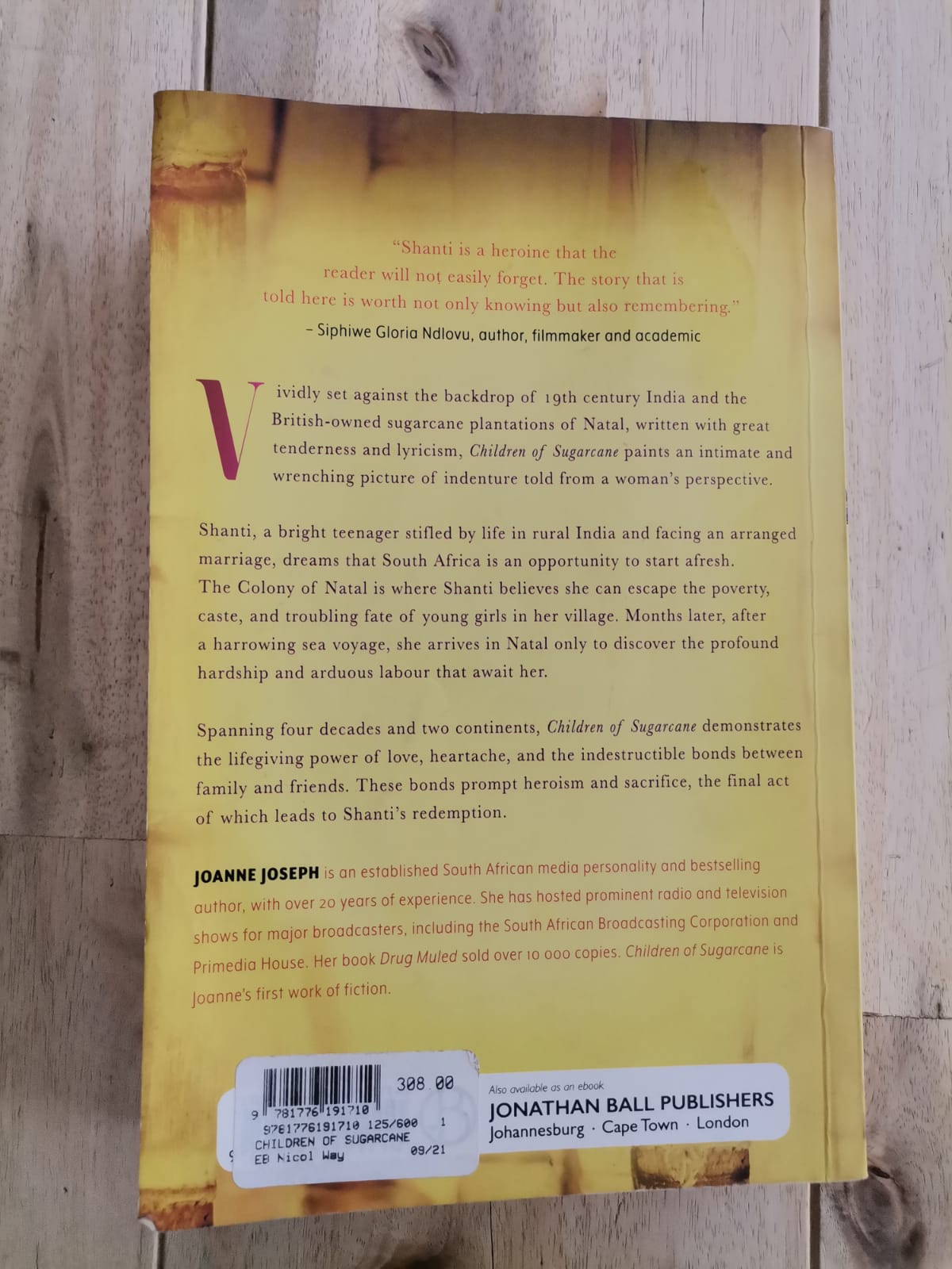 Children of Sugarcane – Joanne Joseph
