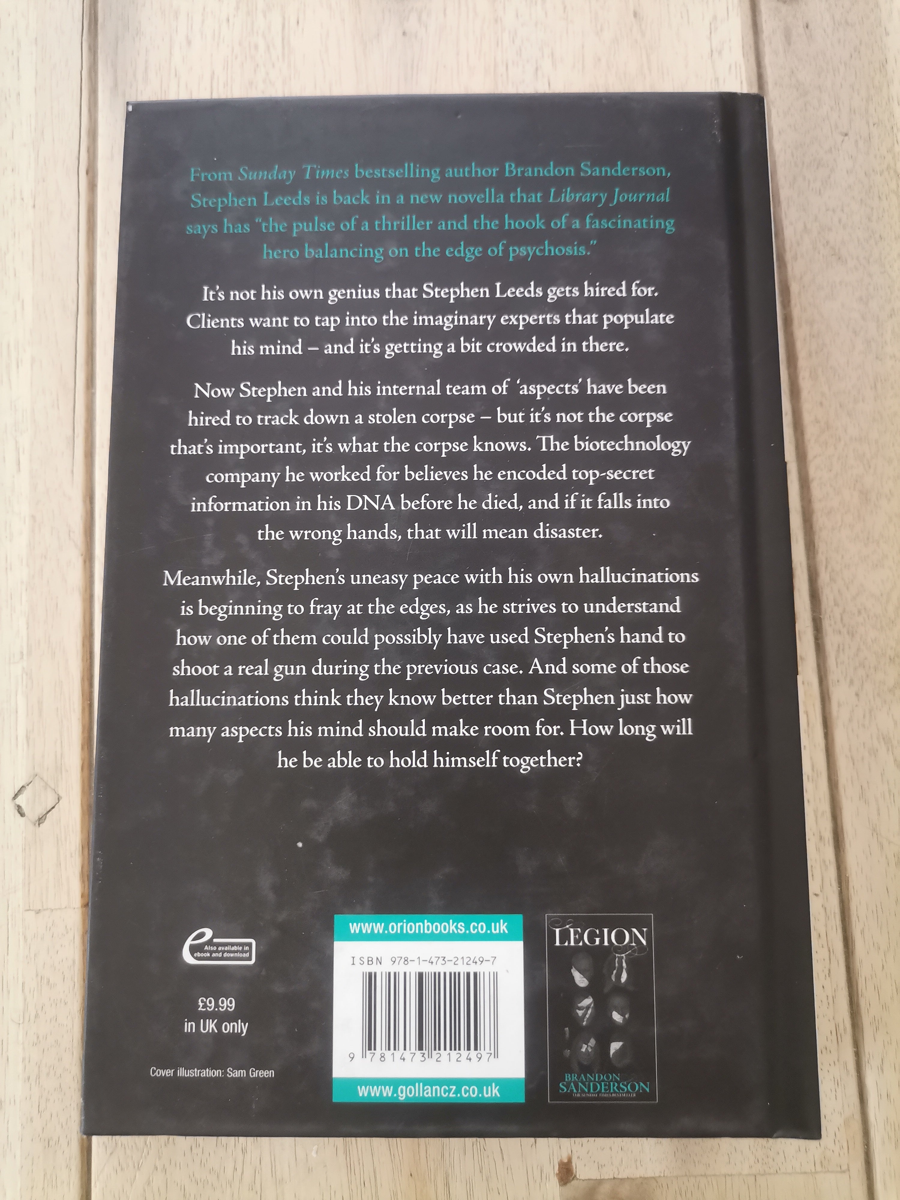 Legion: Skin Deep - Brandon Sanderson