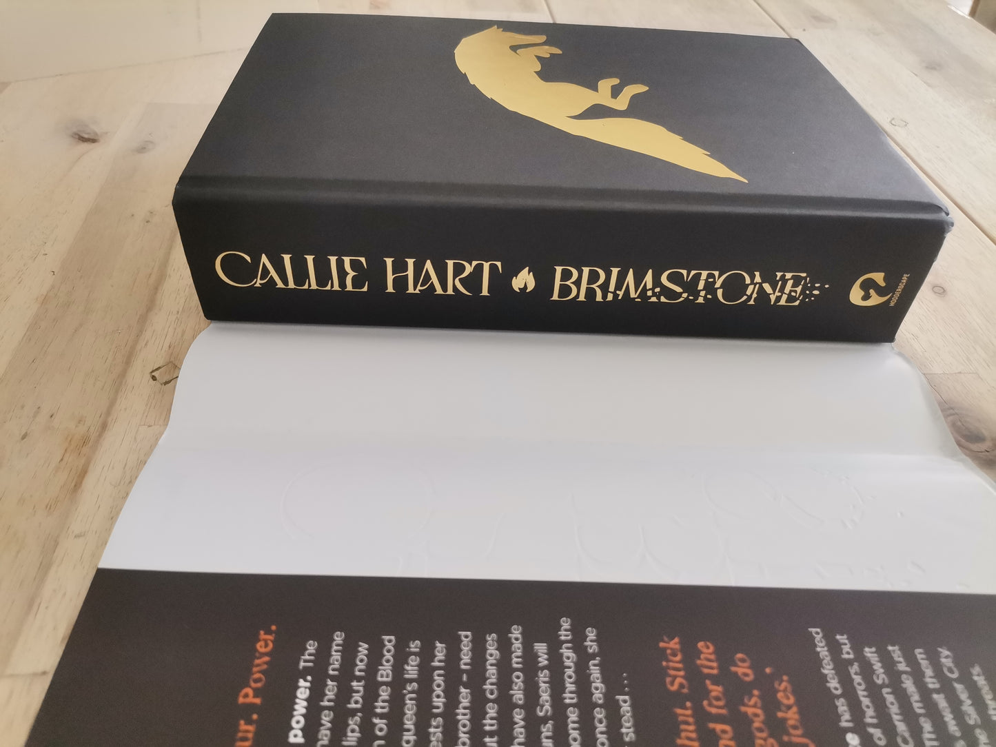 Brimstone by Callie Hart (Hardcover)