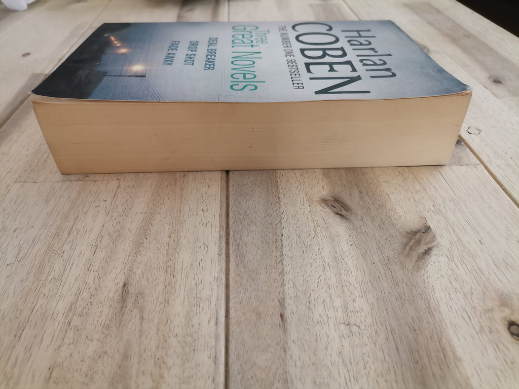 Three Great Novels: Deal Breaker, Drop Shot, Fade Away – Harlan Coben