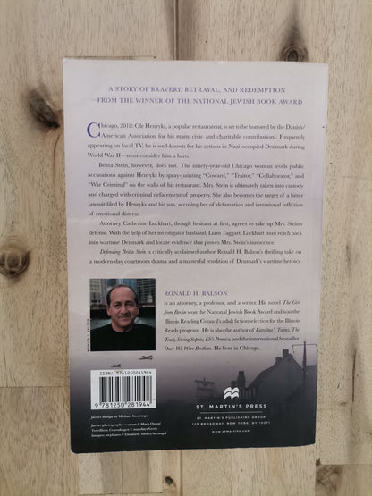 Defending Britta Stein – Ronald H. Balson