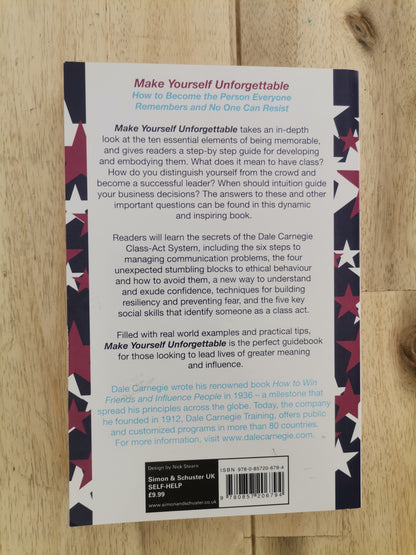 Make Yourself Unforgettable – Dale Carnegie Training