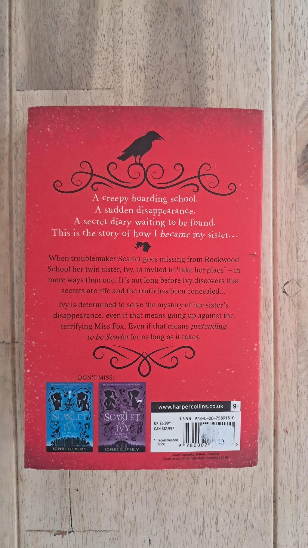Scarlet and Ivy: The Lost Twin – Sophie Cleverly