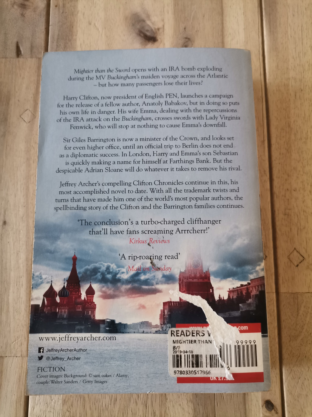Mightier Than the Sword by Jeffrey Archer