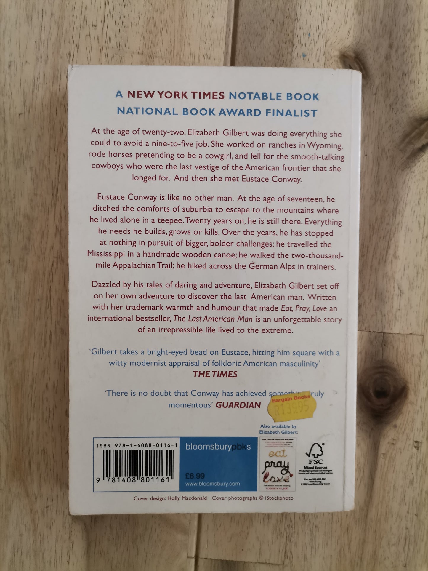 The Last American Man – Elizabeth Gilbert