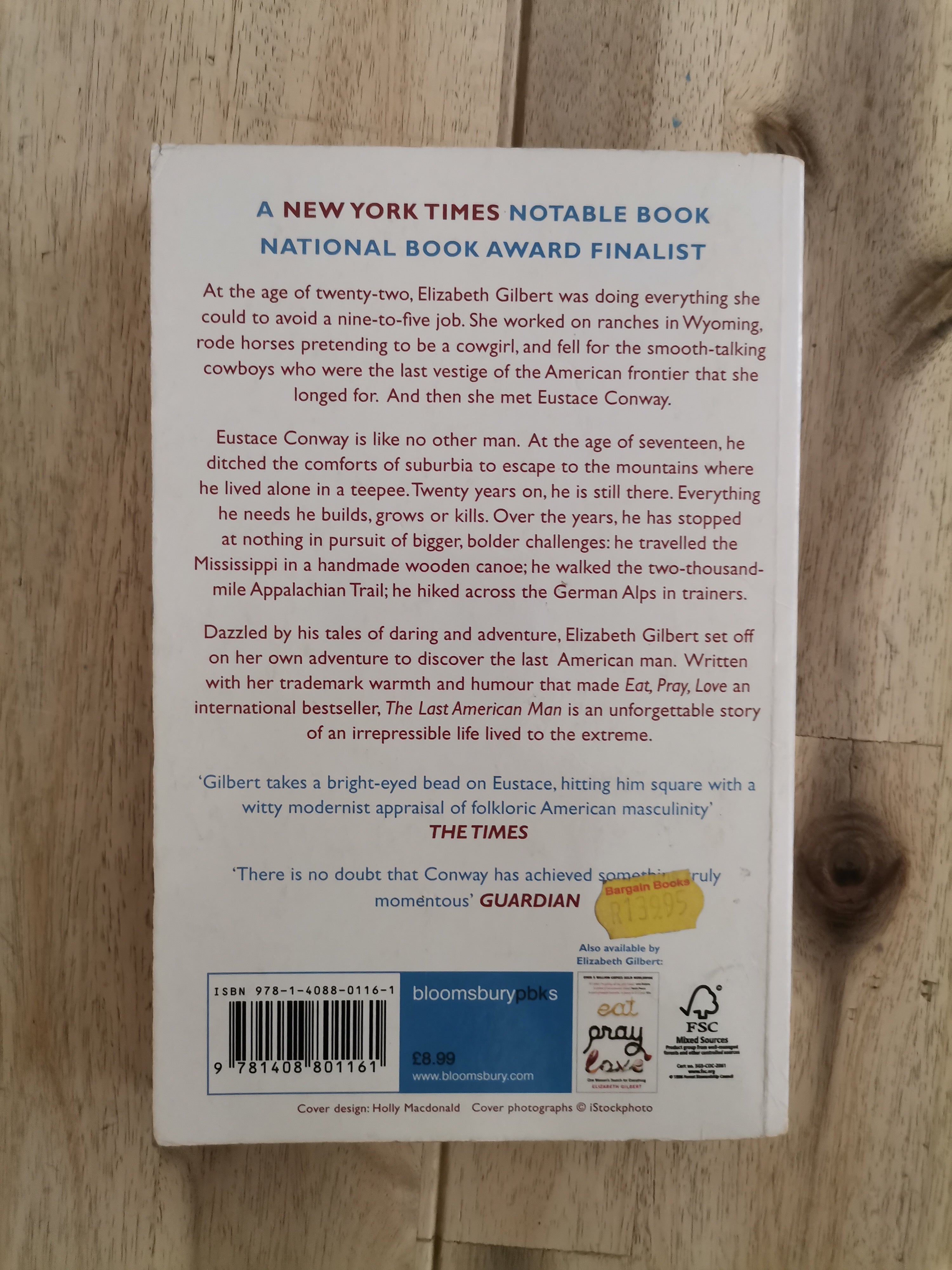 The Last American Man – Elizabeth Gilbert