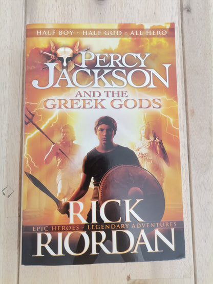 Percy Jackson and The Greek Gods by Rick Riordan