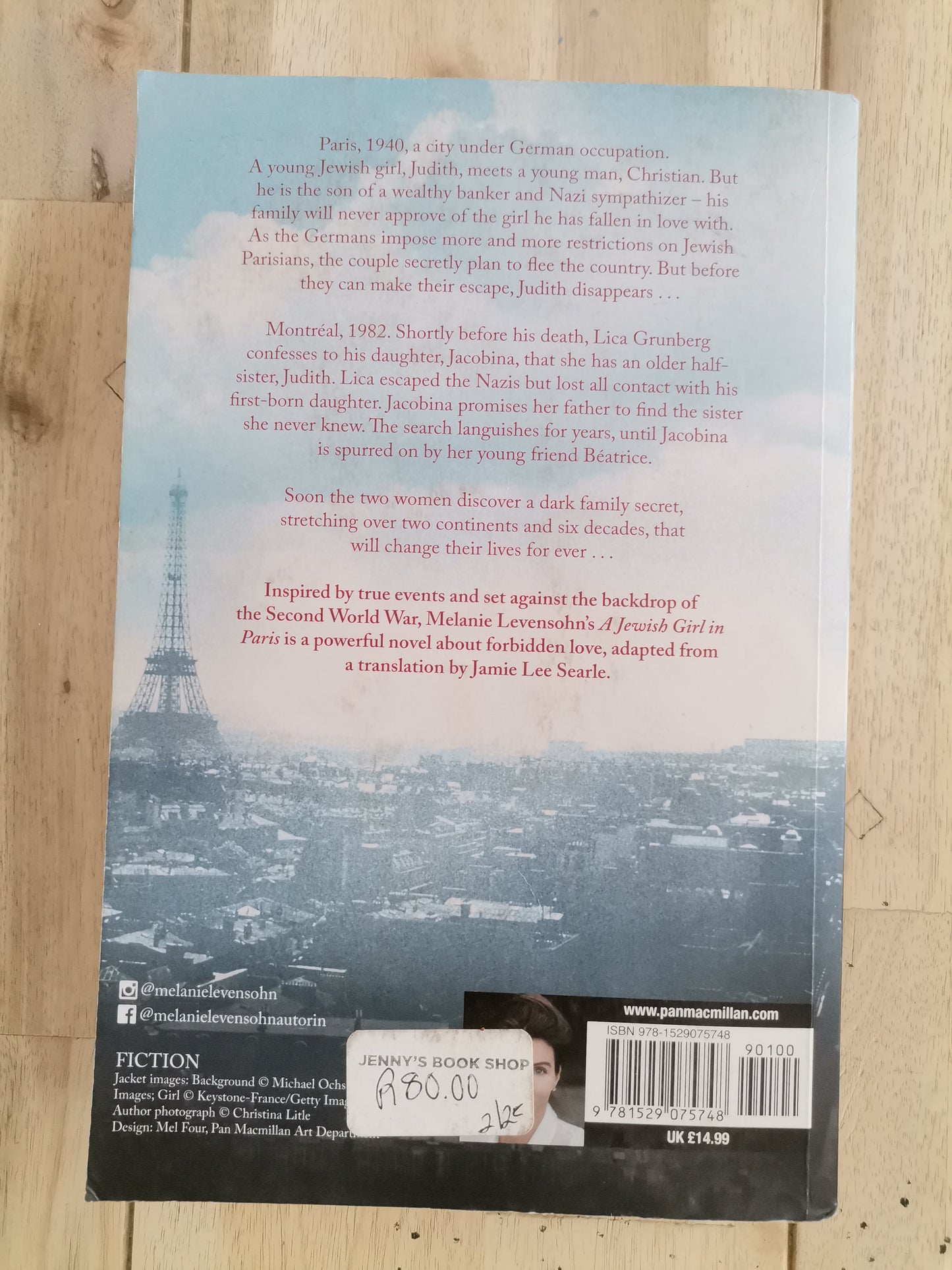 A Jewish Girl in Paris by Melanie Levensohn
