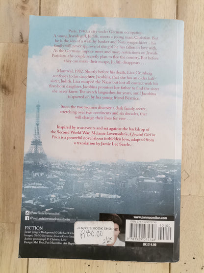 A Jewish Girl in Paris by Melanie Levensohn
