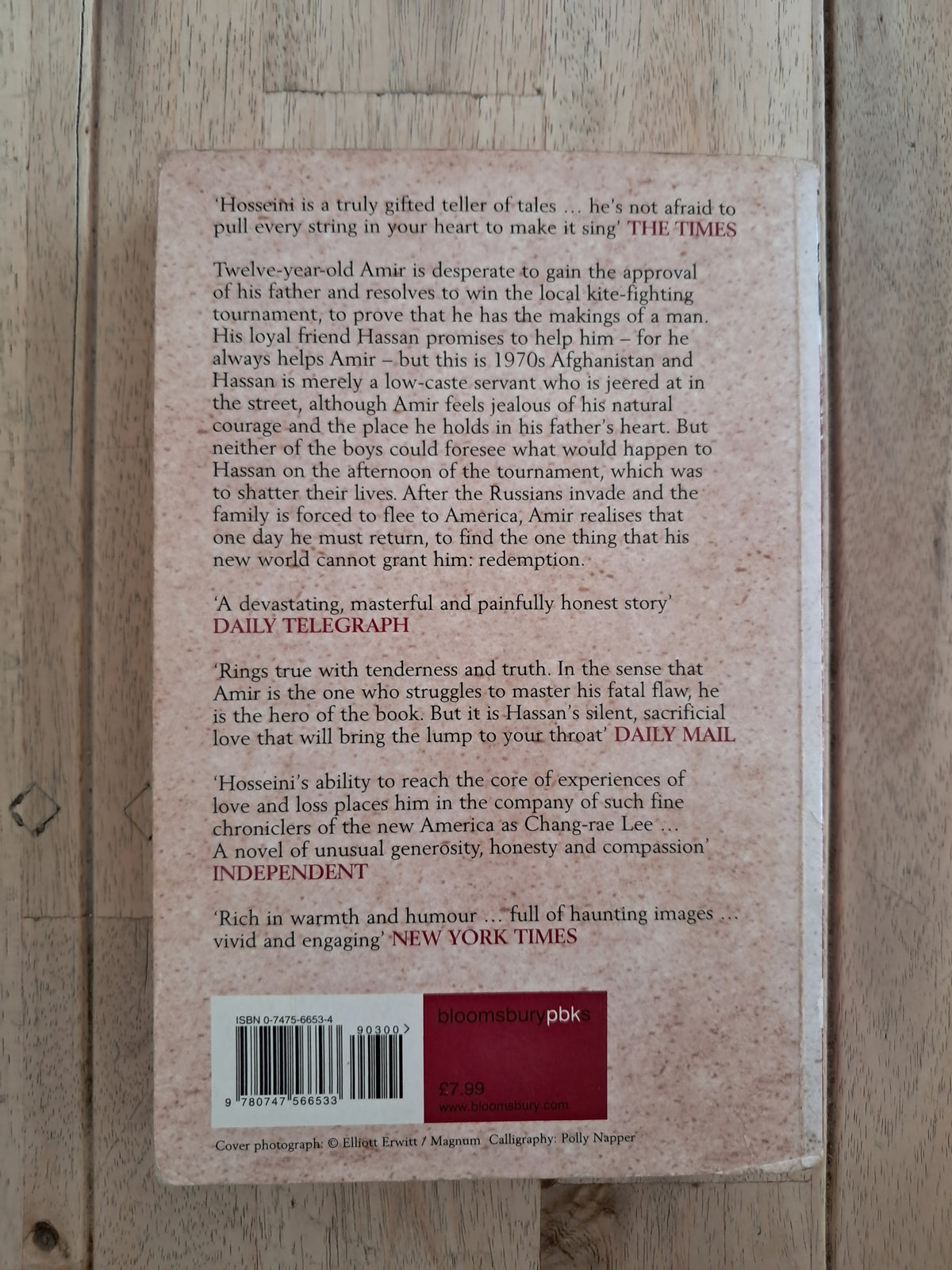The Kite Runner – Khaled Hosseini
