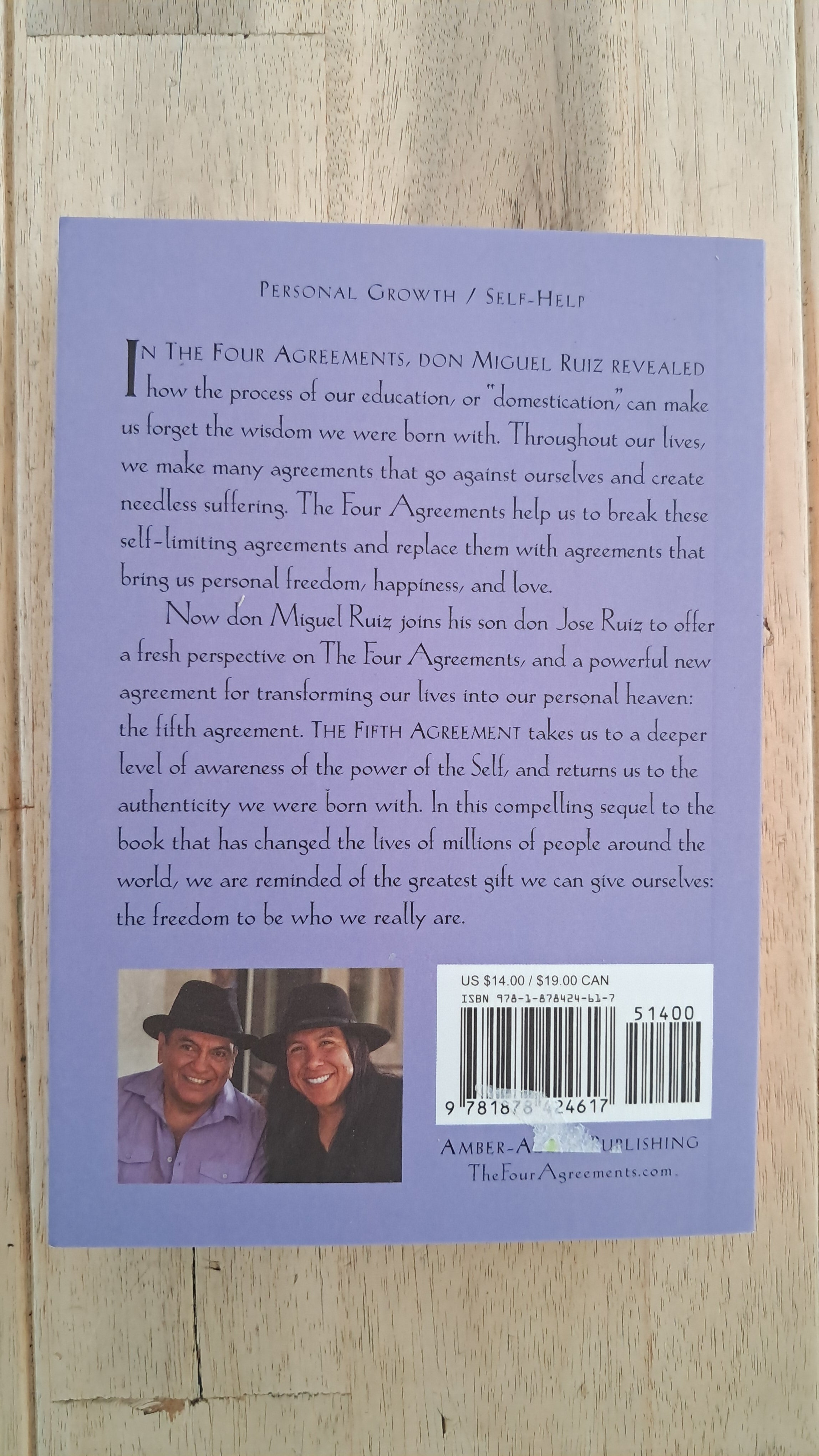The Fifth Agreement – Don Miguel Ruiz & Don José Ruiz