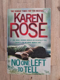 No One Left to Tell (Baltimore #2) – Karen Rose
