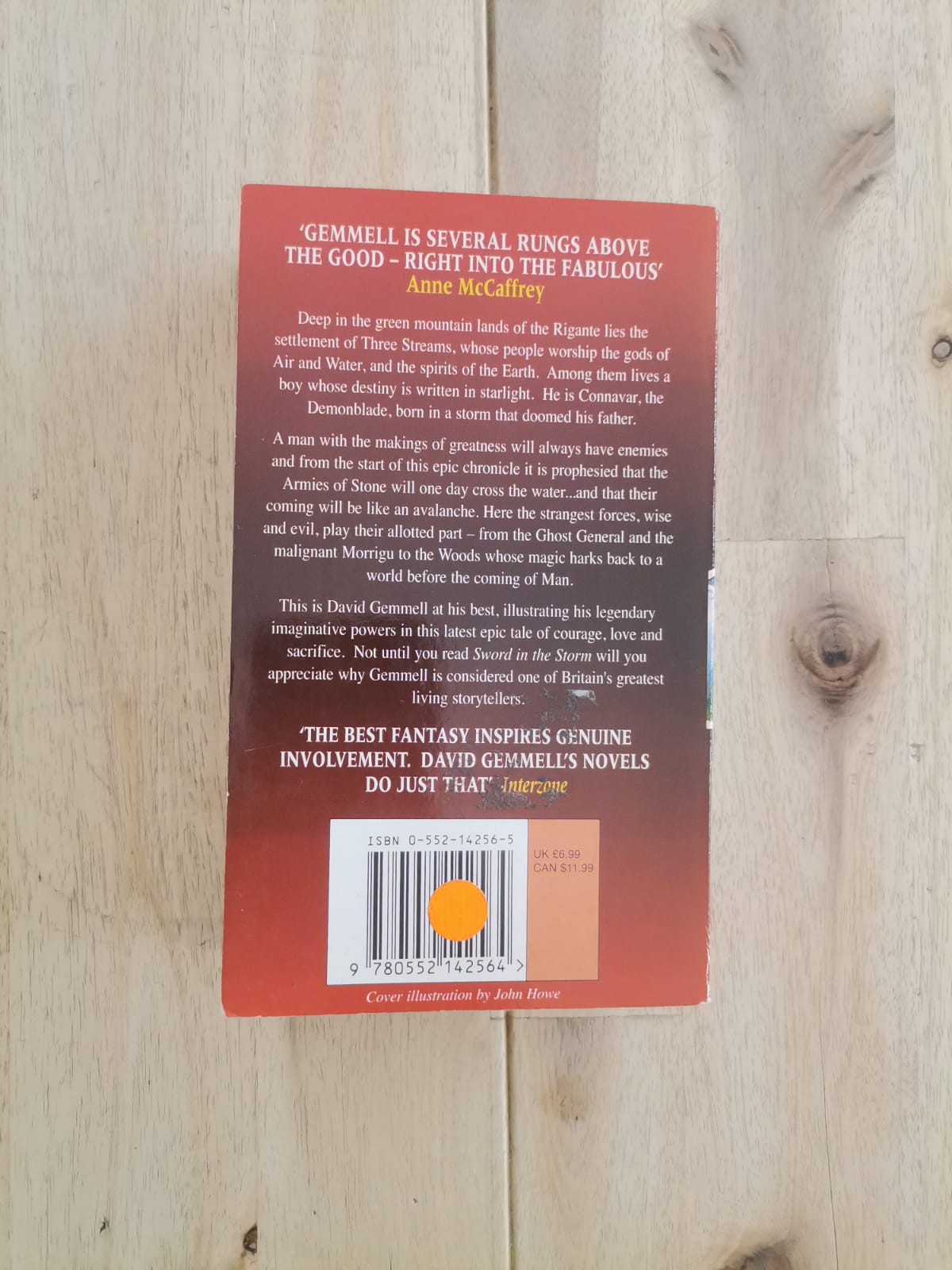 Sword in the Storm – David Gemmell