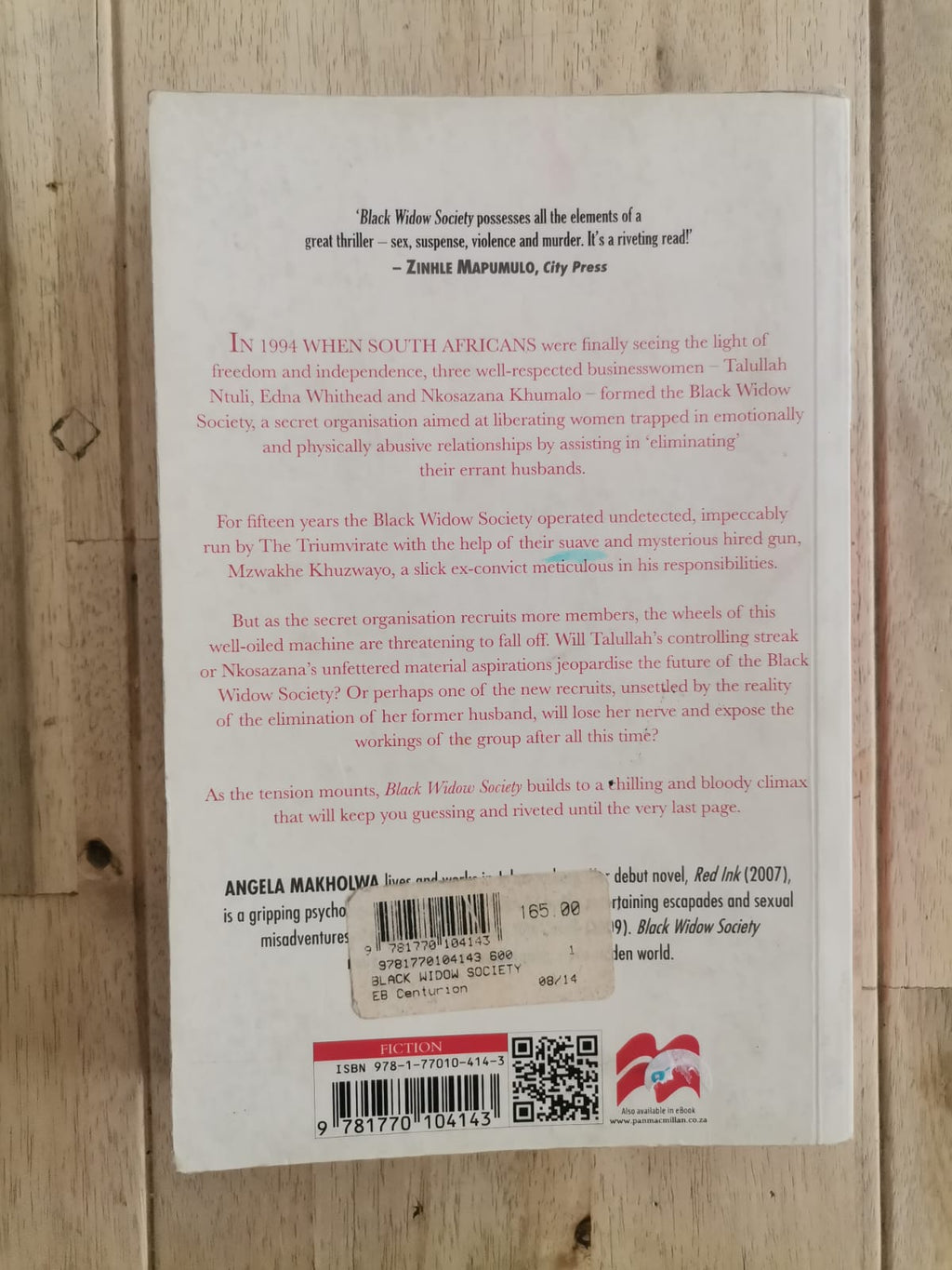 Black Widow Society – Angela Makholwa