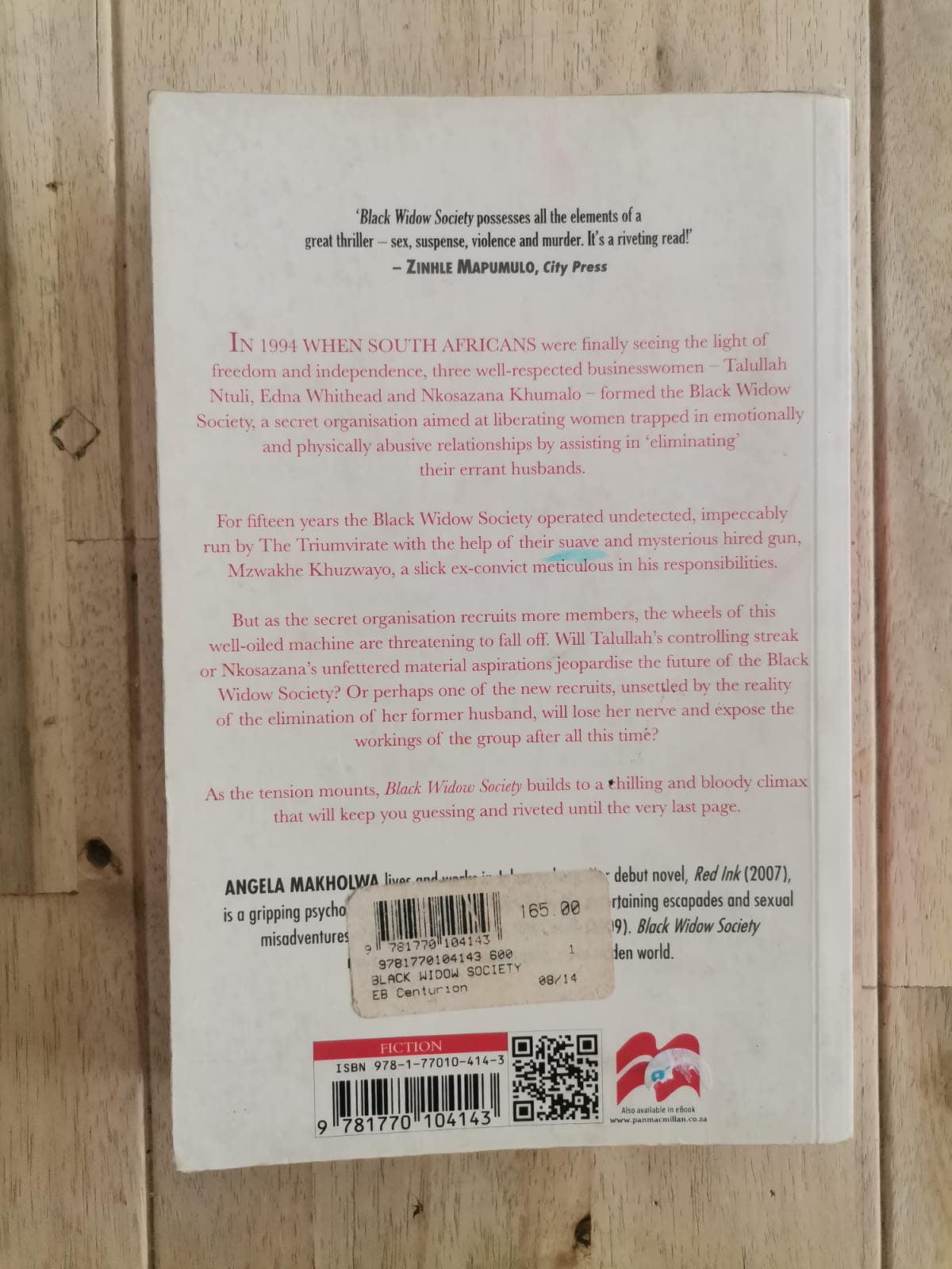 Black Widow Society – Angela Makholwa