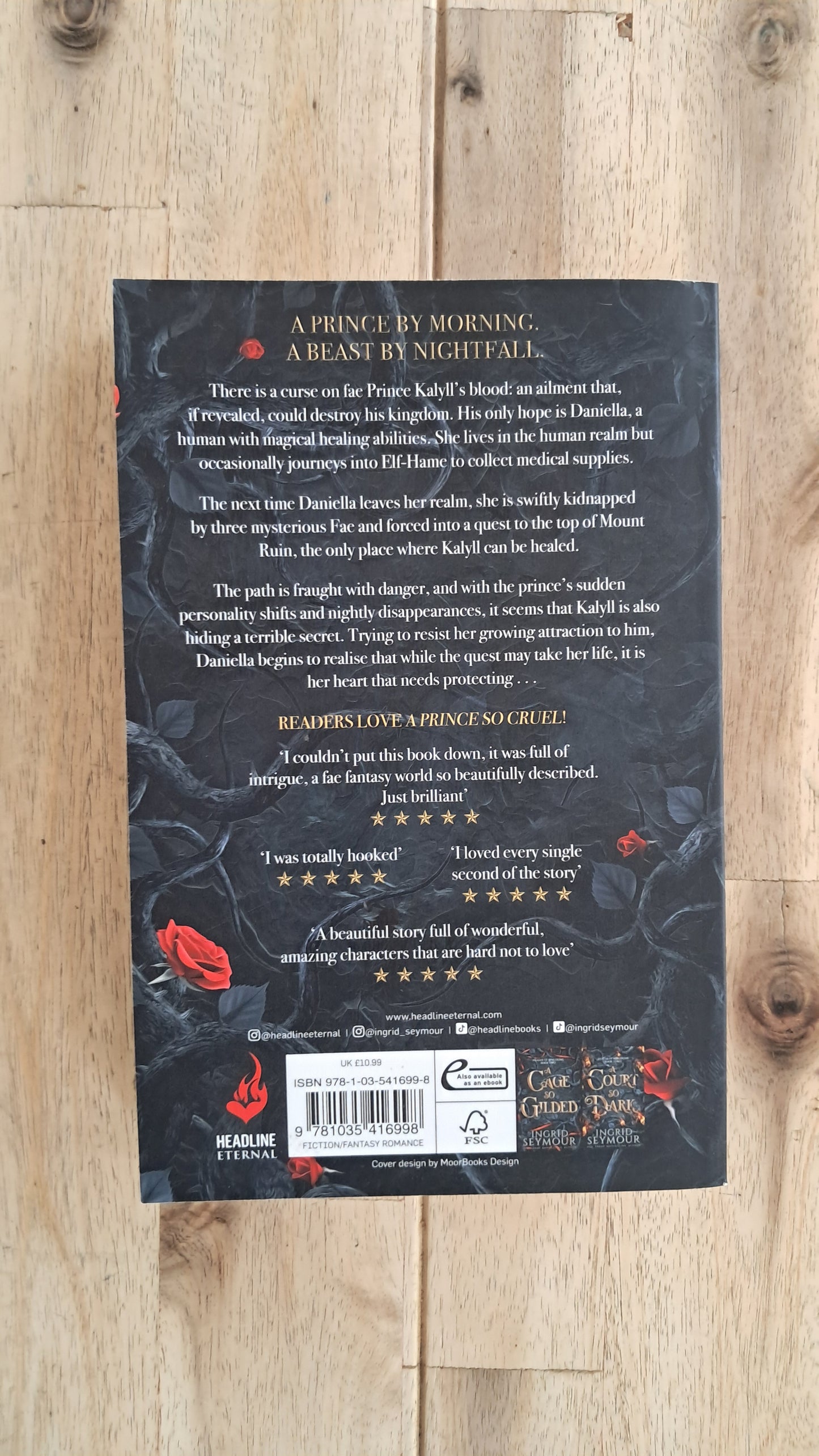 A Prince So Cruel (Book 1) – Ingrid Seymour
