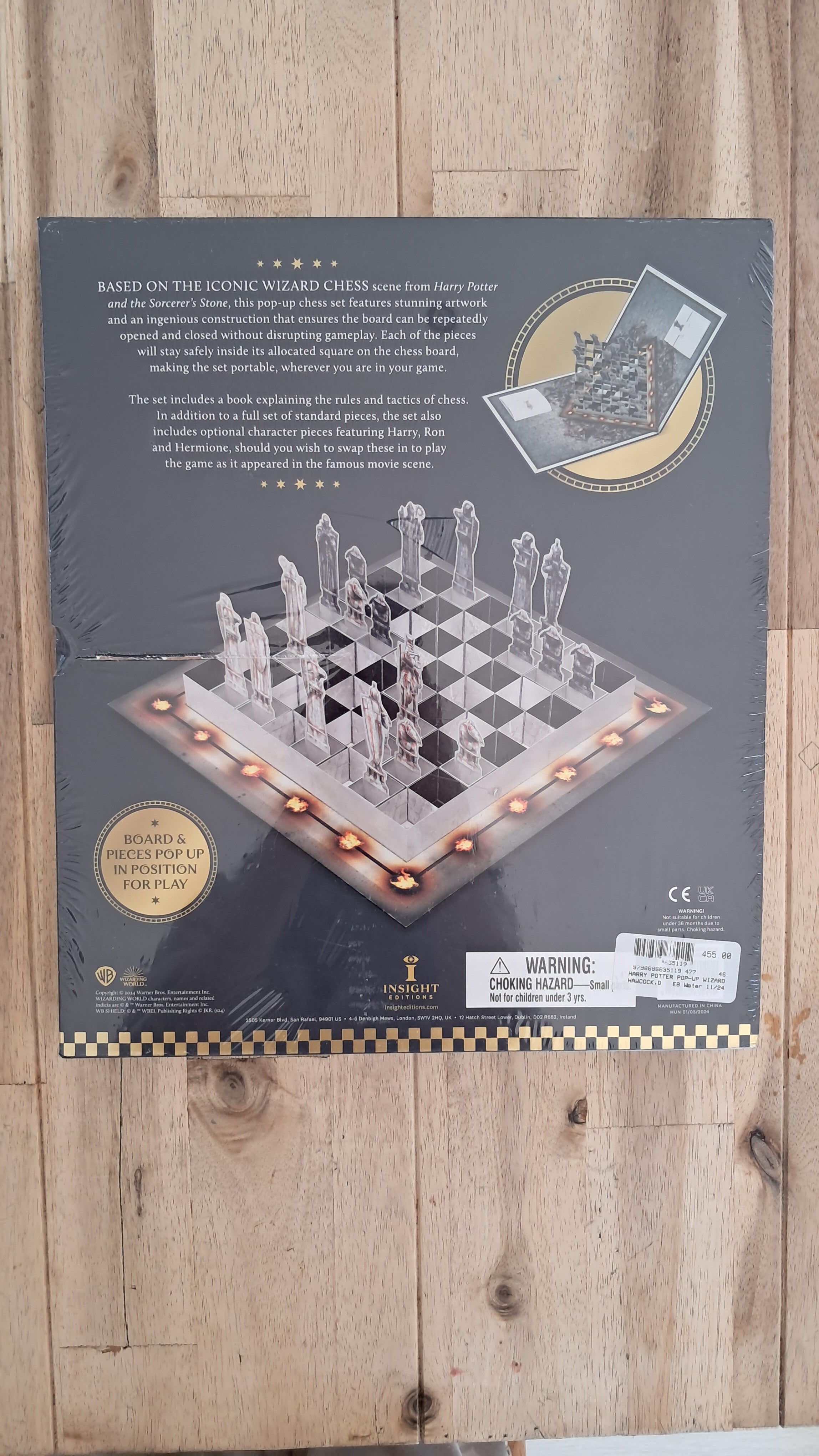 Harry Potter: The Pop-Up Wizard Chess Set – David Hawcock