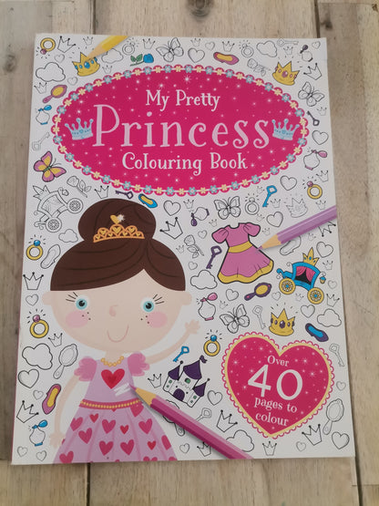 My Pretty Princess coloring book.