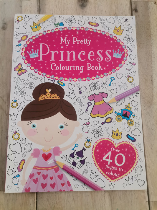 My Pretty Princess coloring book.