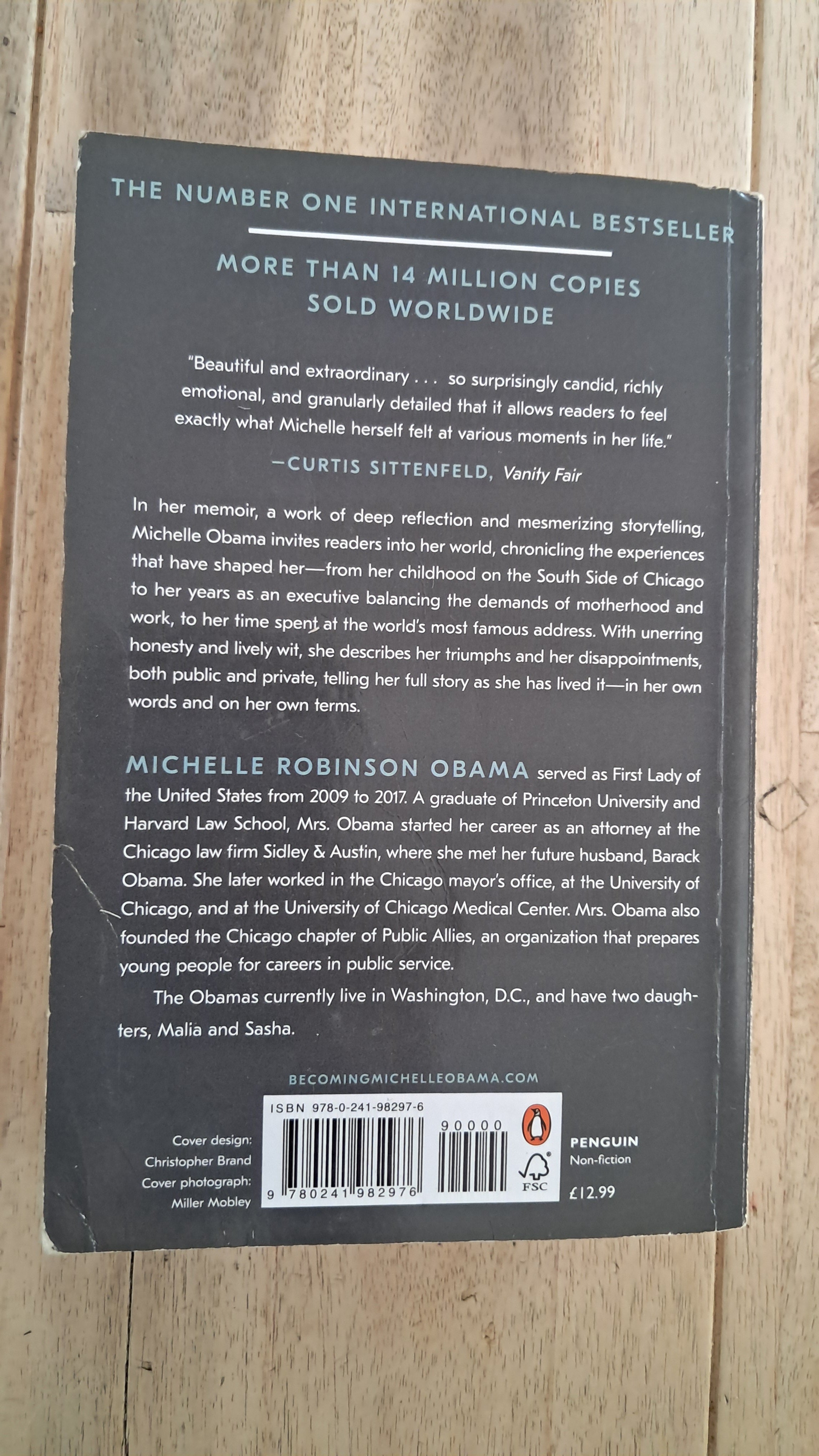 Becoming – Michelle Obama