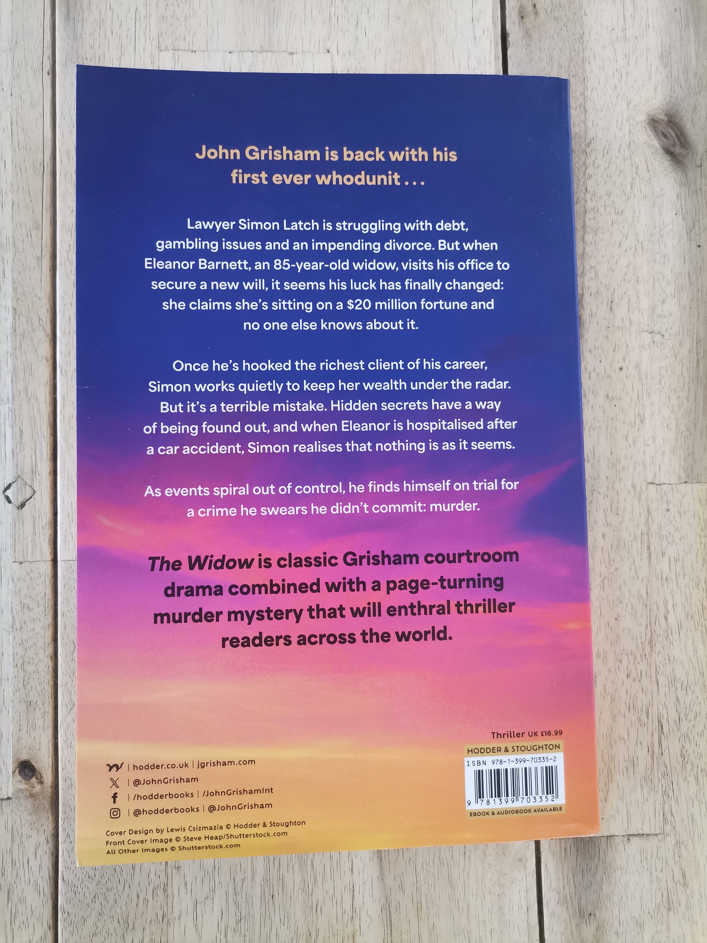 The Widow – John Grisham