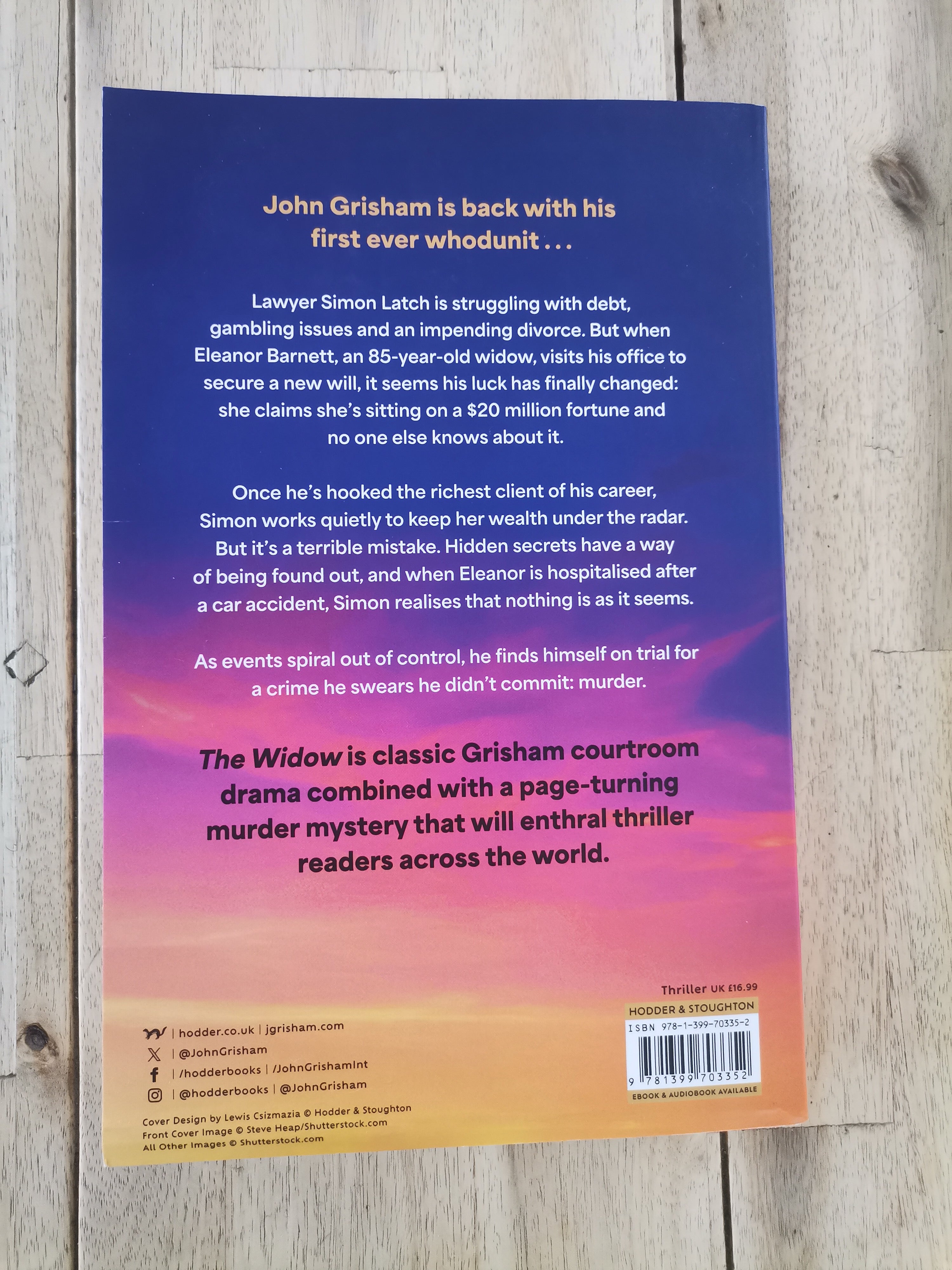 The Widow – John Grisham