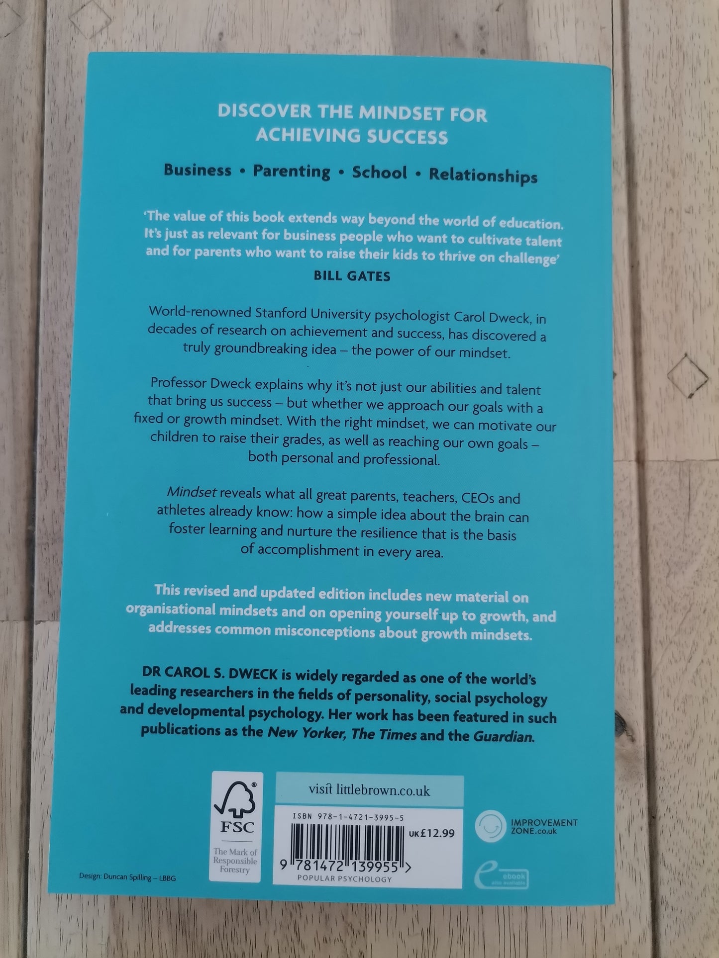 Mindset: The New Psychology of Success by Carol S. Dweck