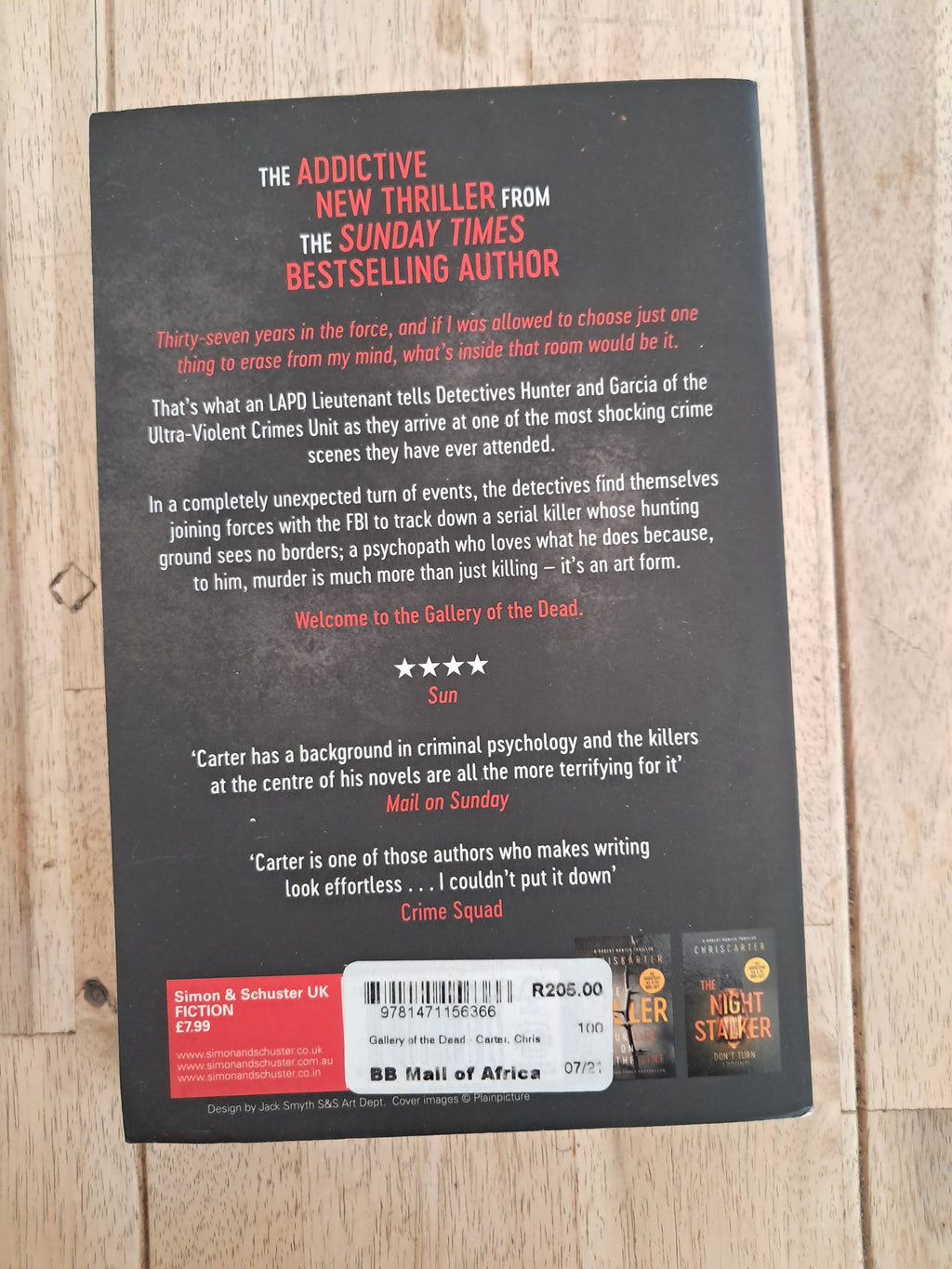Gallery of the Dead (Robert Hunter #9) – Chris Carter