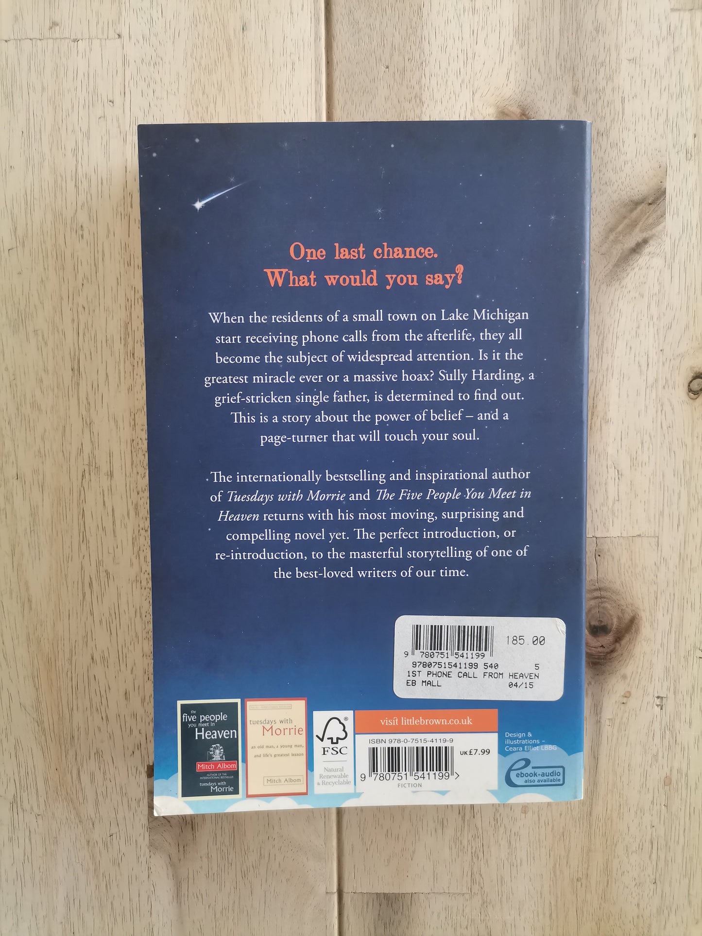 The First Phone Call from Heaven – Mitch Albom