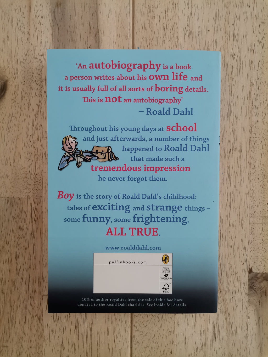 Boy: Tales of Childhood – Roald Dahl