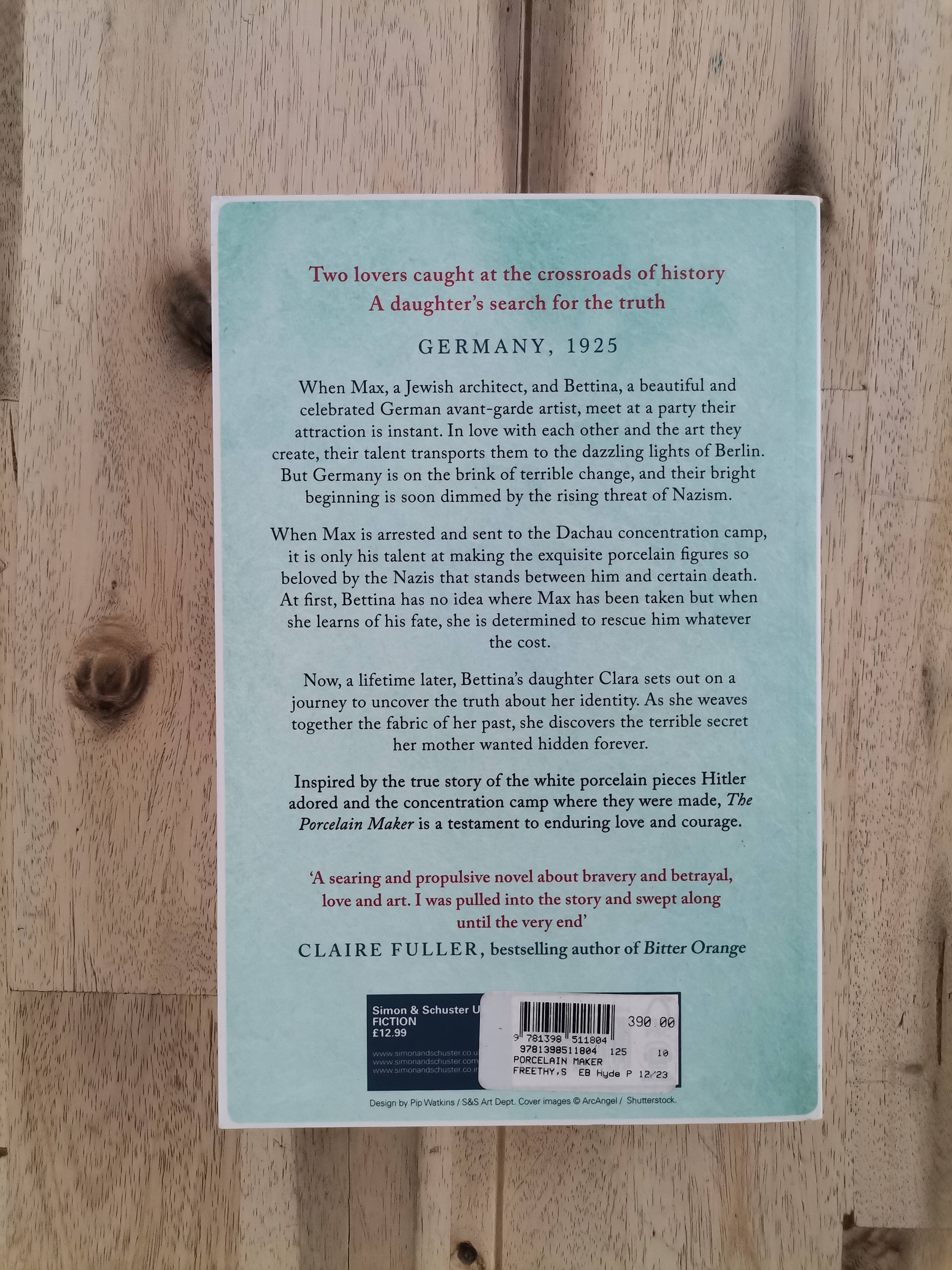 The Porcelain Maker – Sarah Freethy